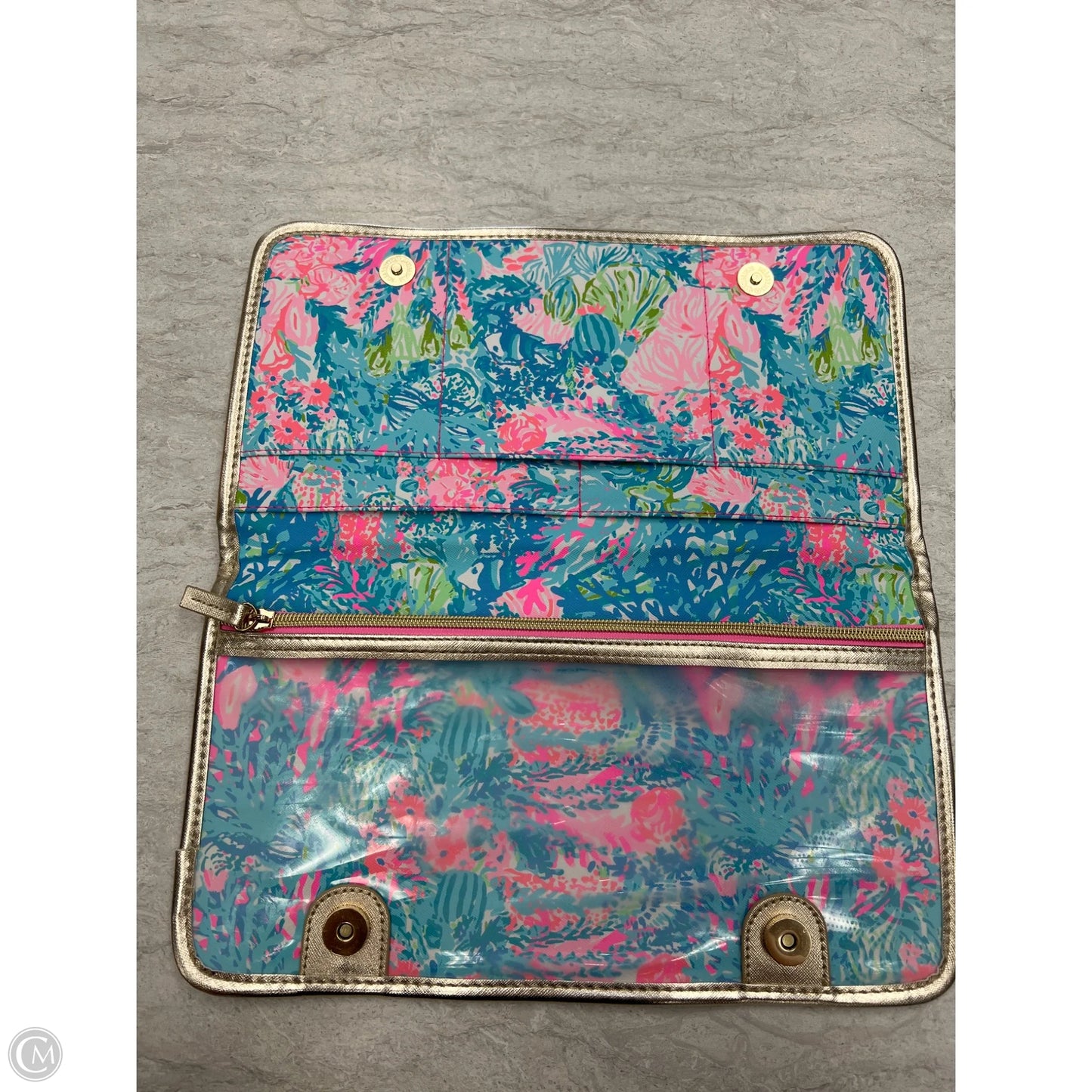 Makeup Bag Designer By Lilly Pulitzer, Size: Large