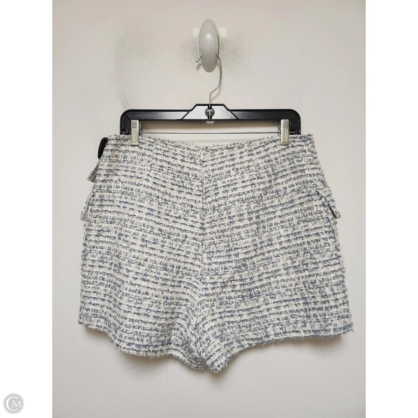 Shorts By Endless Rose In Blue & White, Size: 12