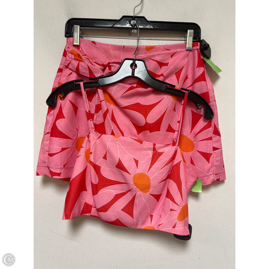 Shorts Set By Clothes Mentor In Floral Print, Size: 8