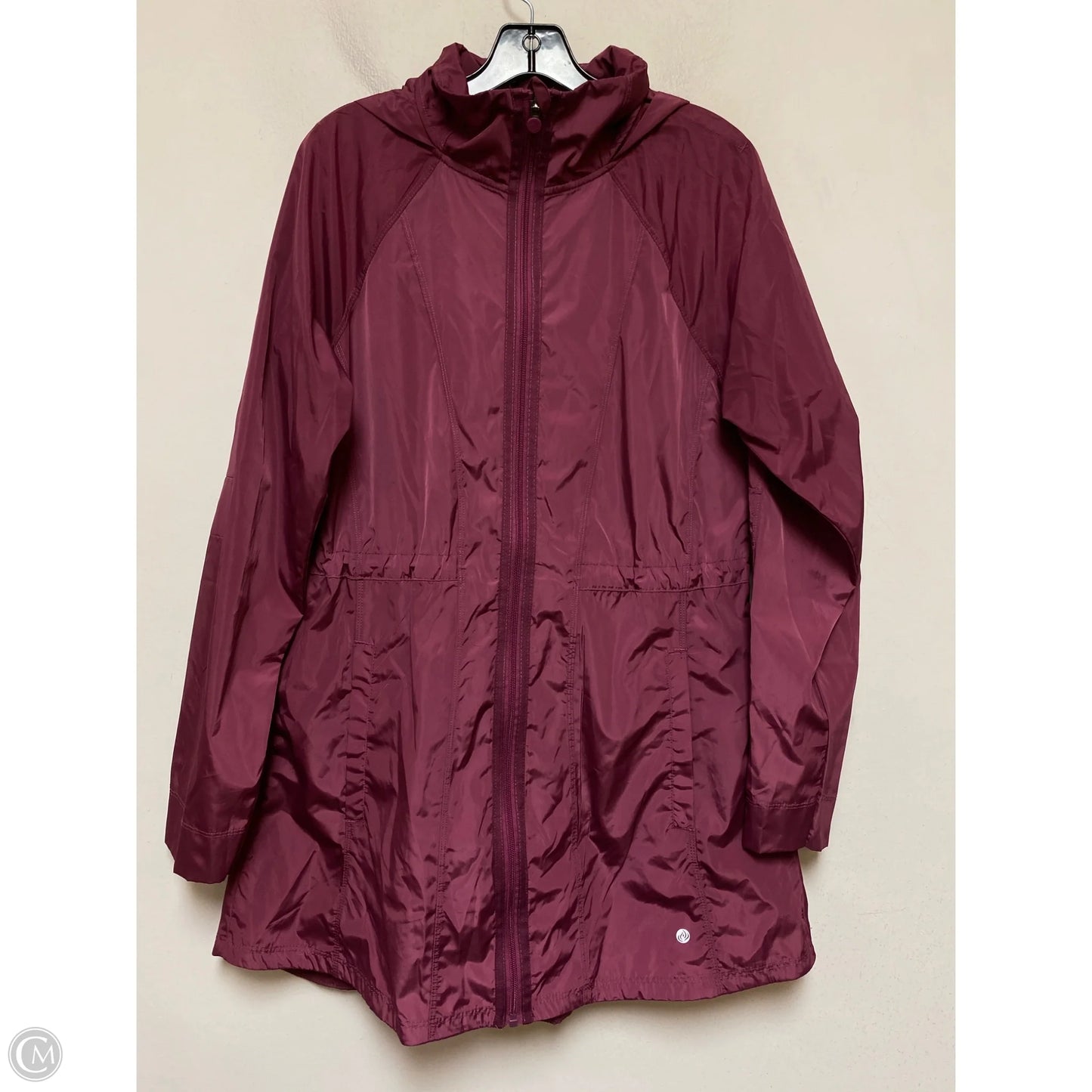 Athletic Jacket By Apana In Purple, Size: M