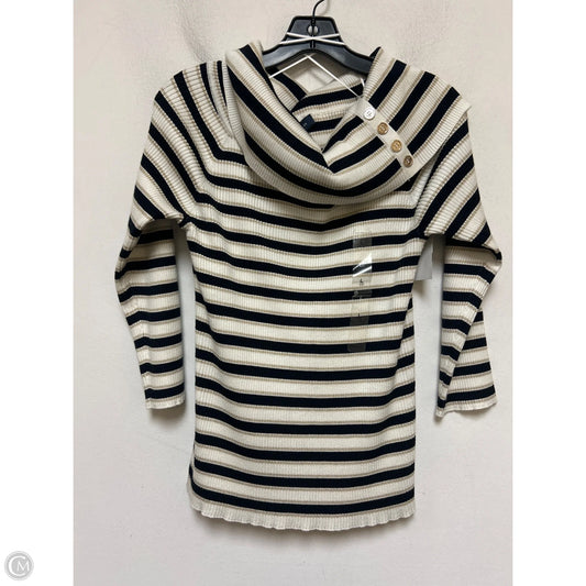 Top Long Sleeve By Tommy Hilfiger In Striped Pattern, Size: L