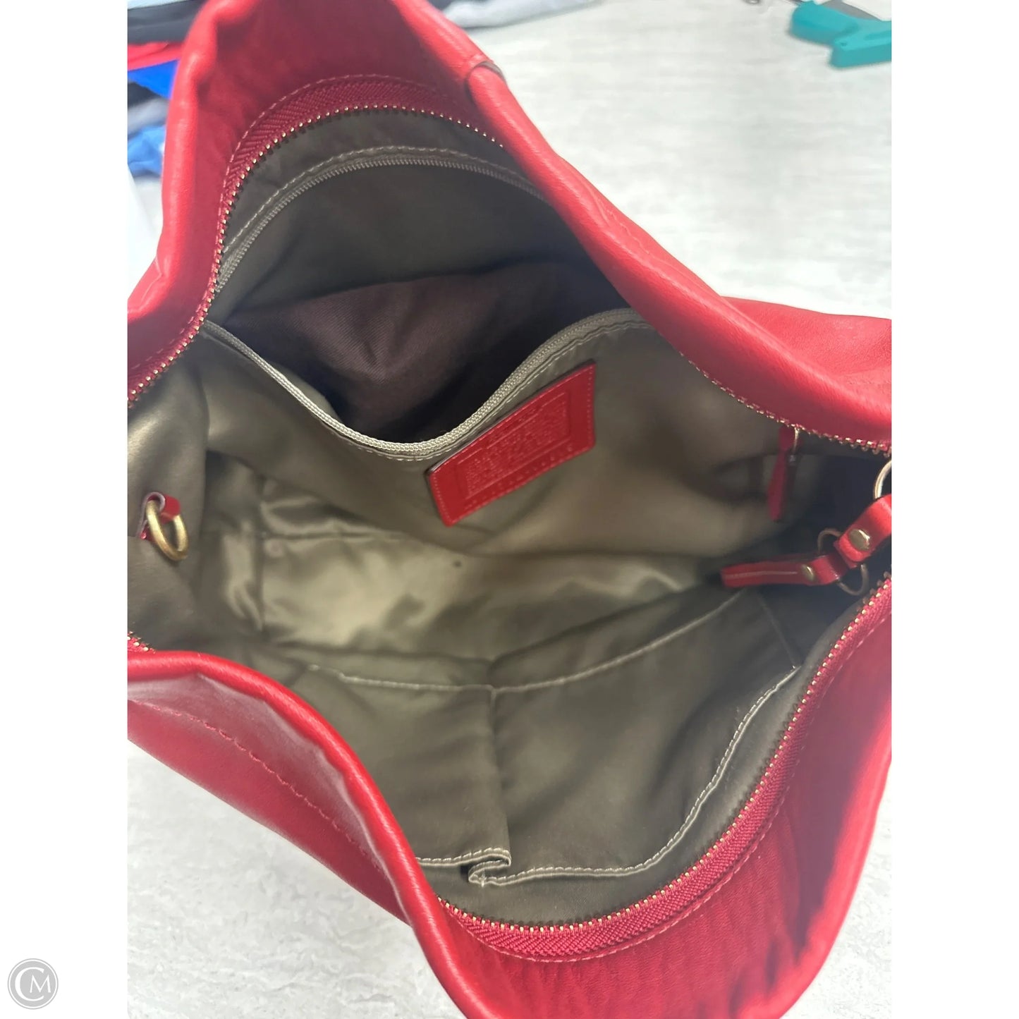 Handbag Designer By Coach, Size: Medium