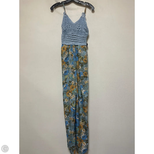 Jumpsuit By Clothes Mentor In Floral Print, Size: Xs