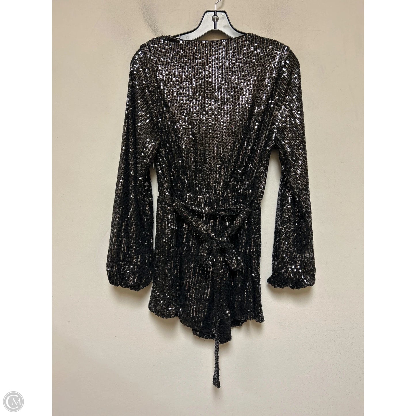Romper By Peach Love Cream California In Black, Size: M