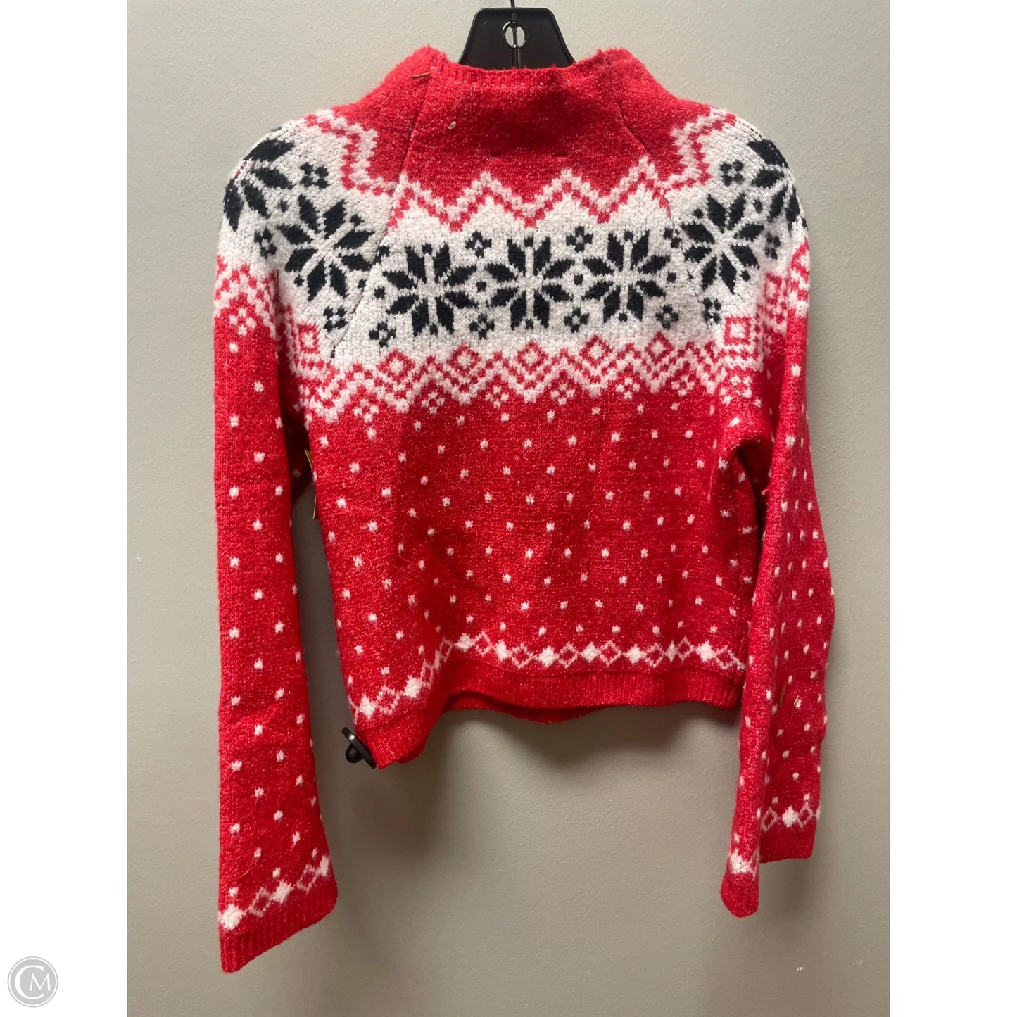 Sweater By No Boundaries In Red & White, Size: Xs