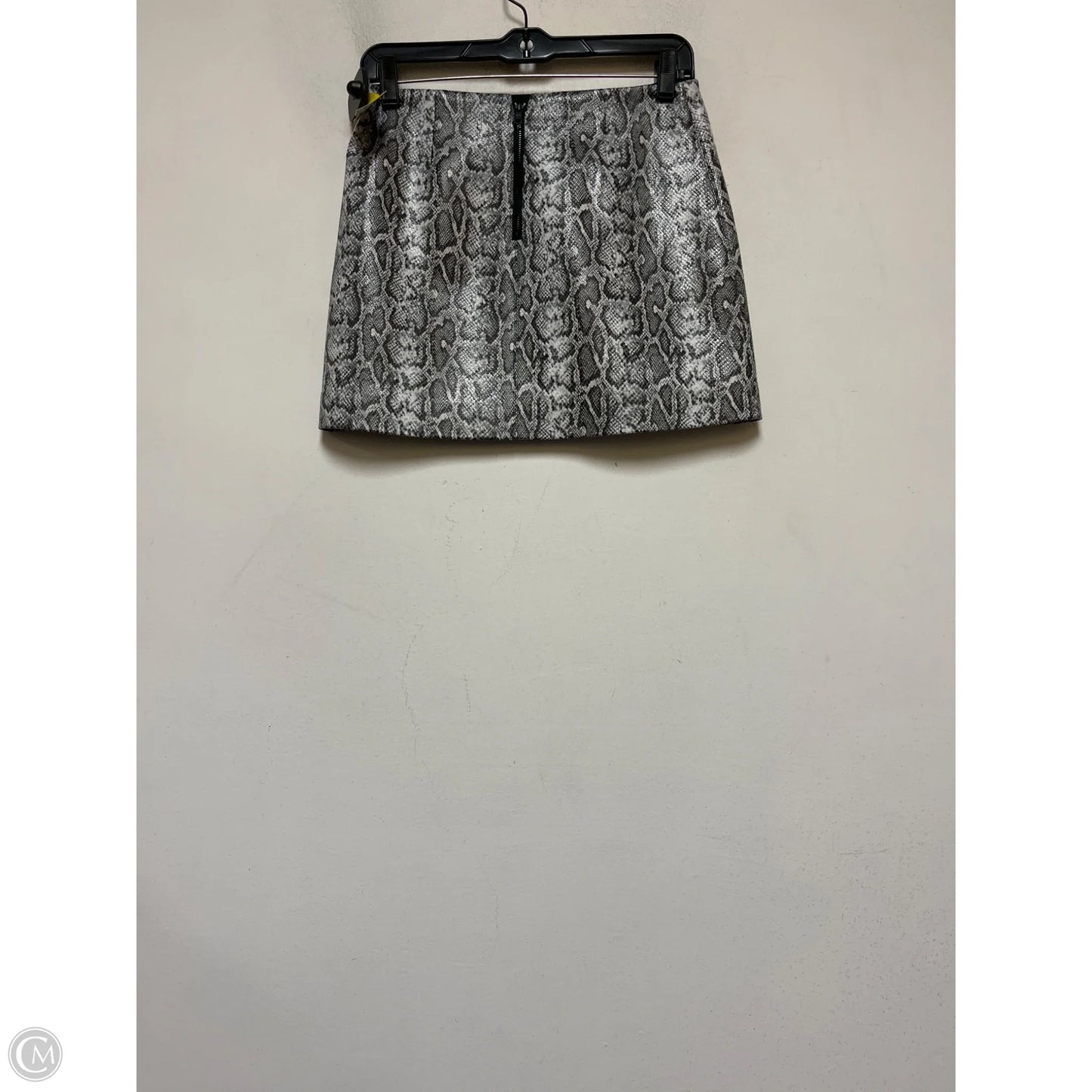 Skirt Designer By Alice + Olivia In Snakeskin Print, Size: 0