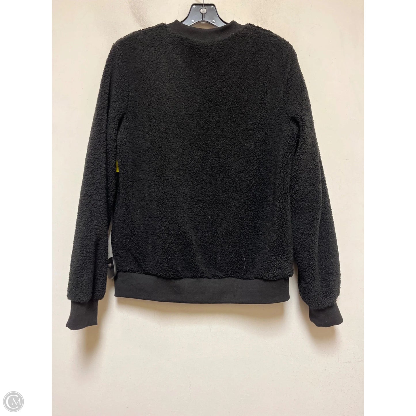 Jacket Fleece By Clothes Mentor In Black, Size: M