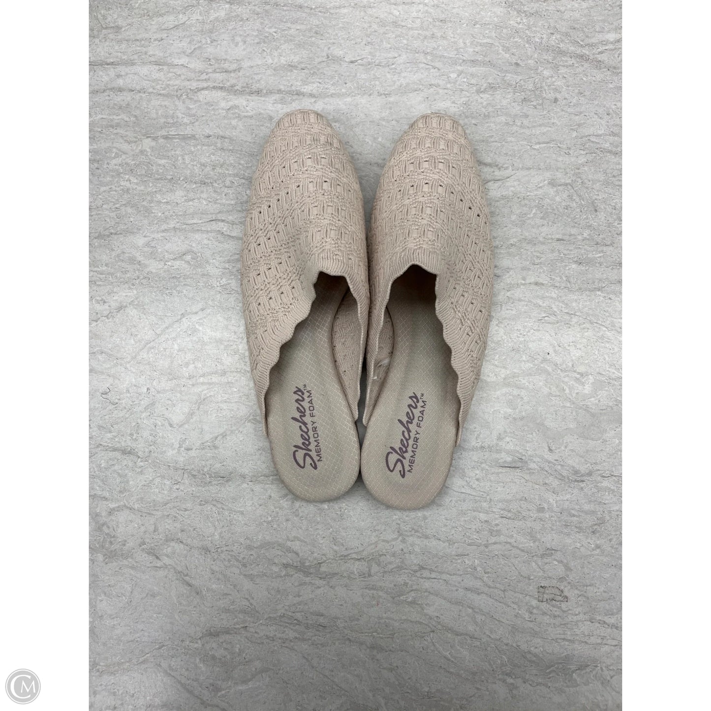 Shoes Flats By Skechers In Cream, Size: 8.5