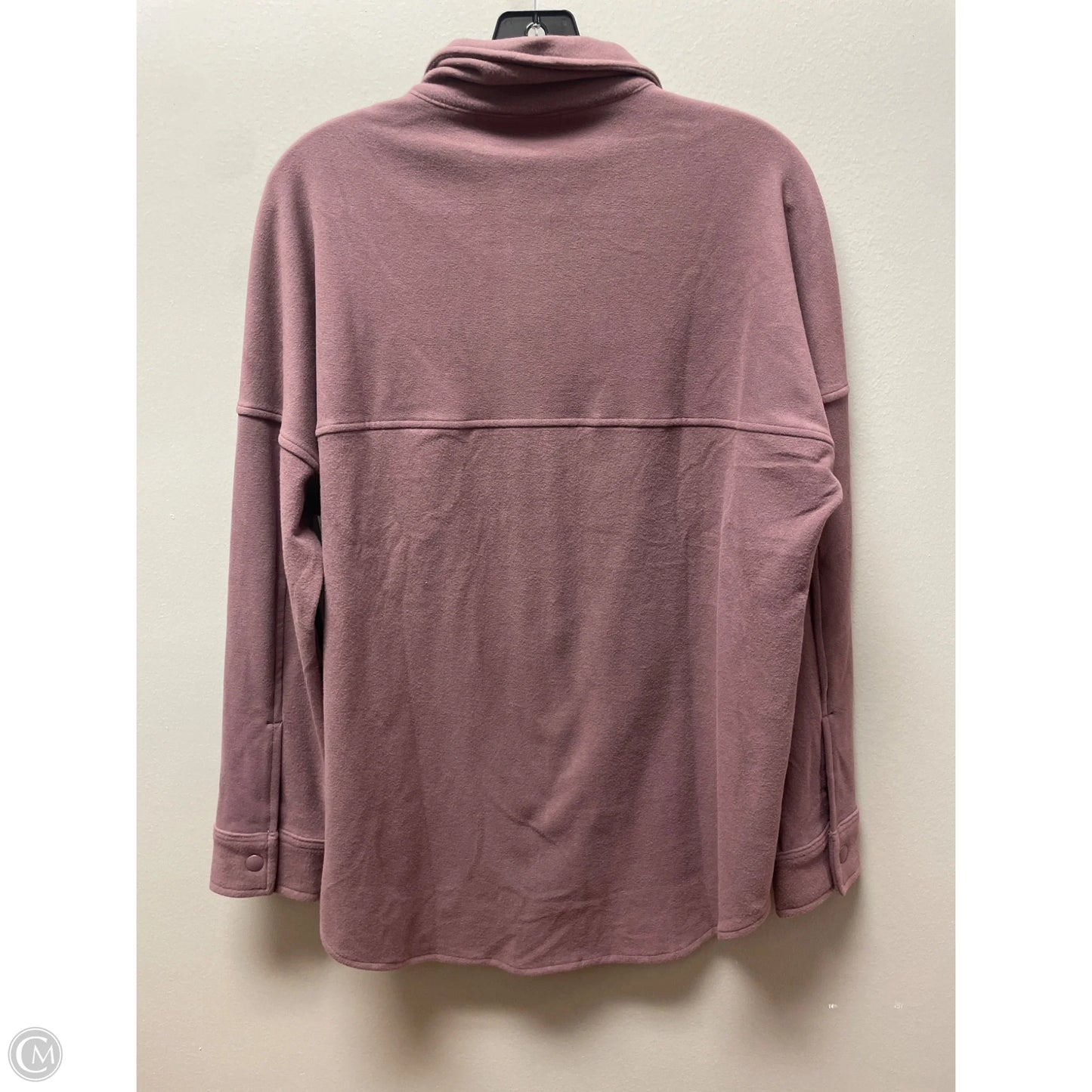 Jacket Shirt By Mondetta In Purple, Size: M