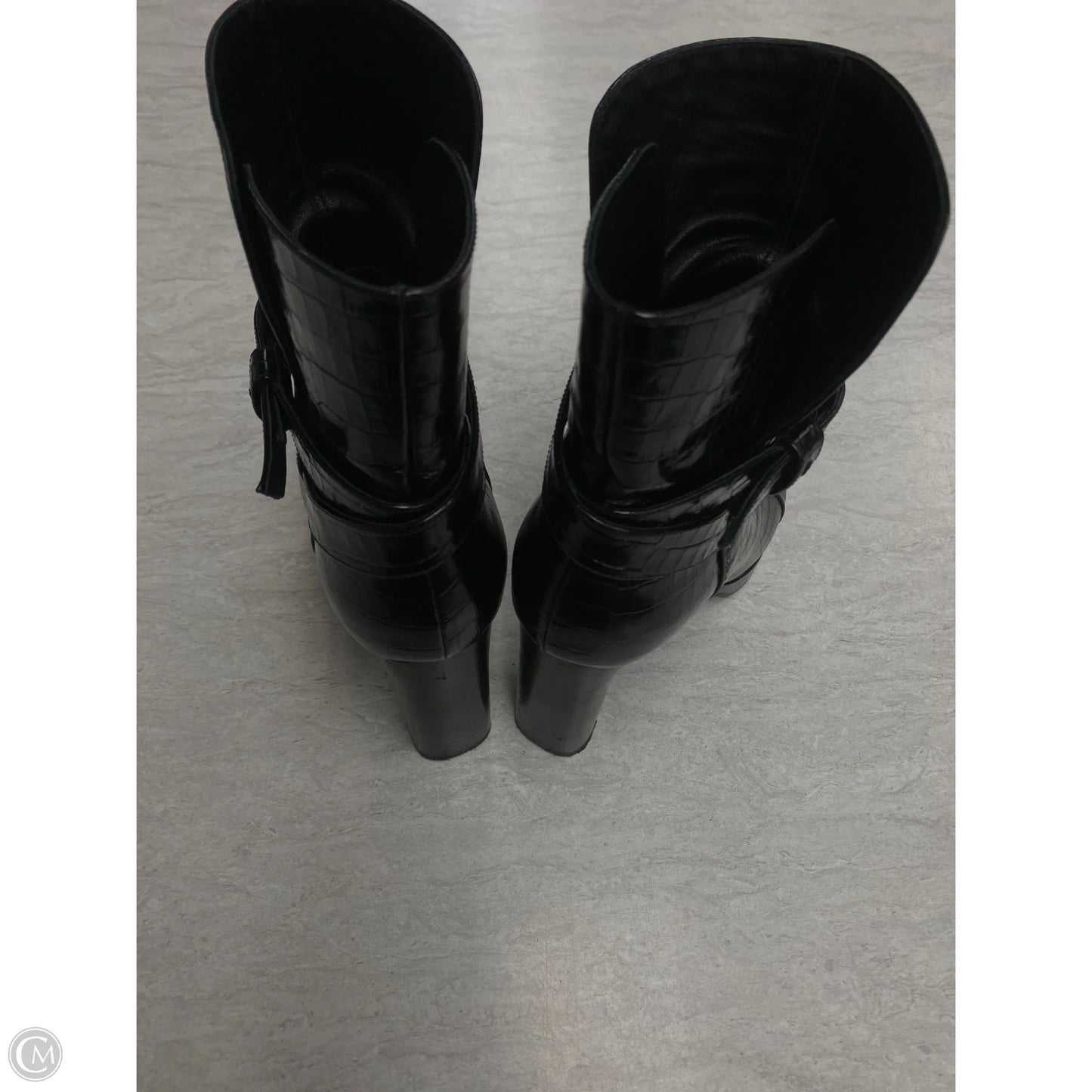 Boots Designer By Max Mara In Black, Size: 8