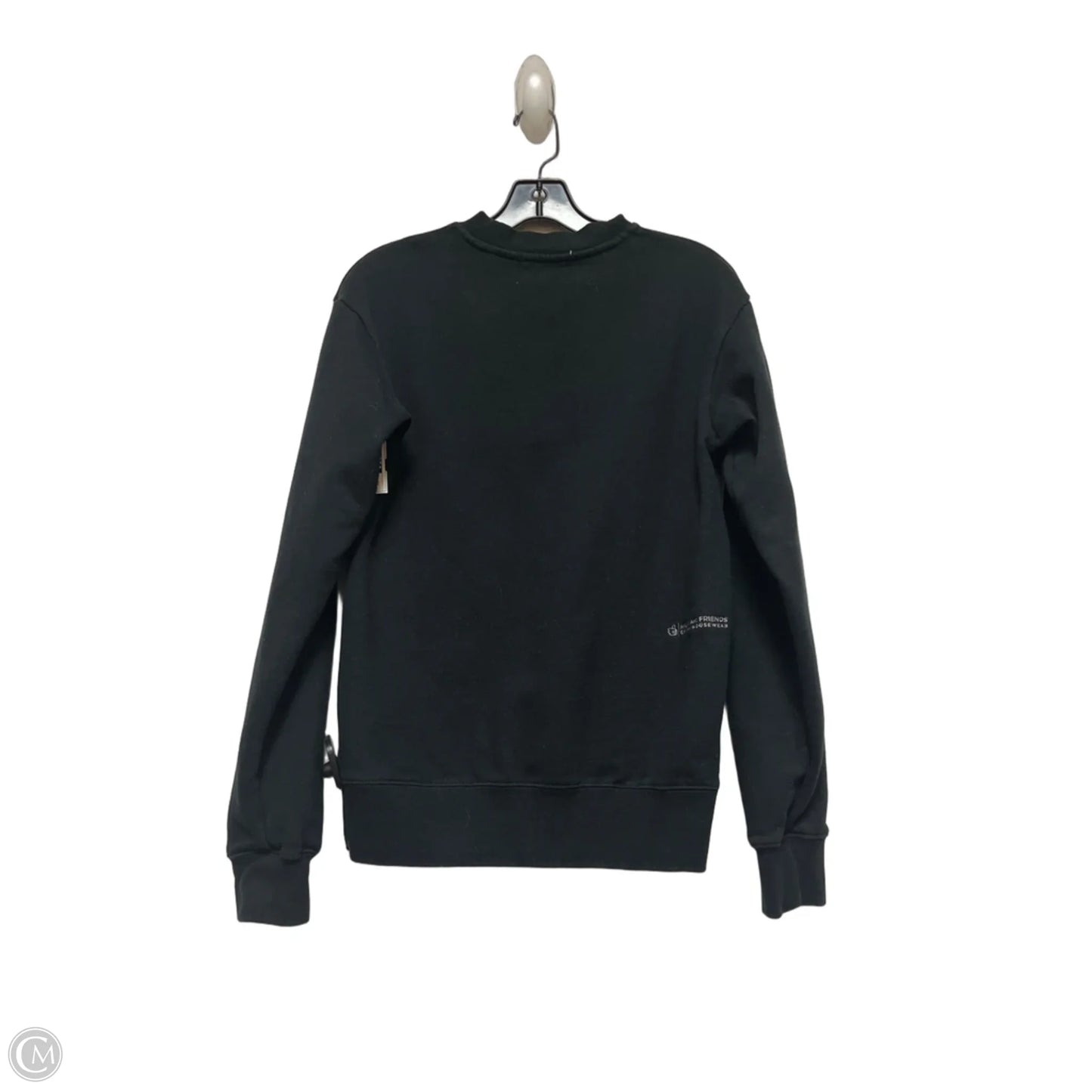 Sweatshirt Crewneck By Disney In Black, Size: Xs