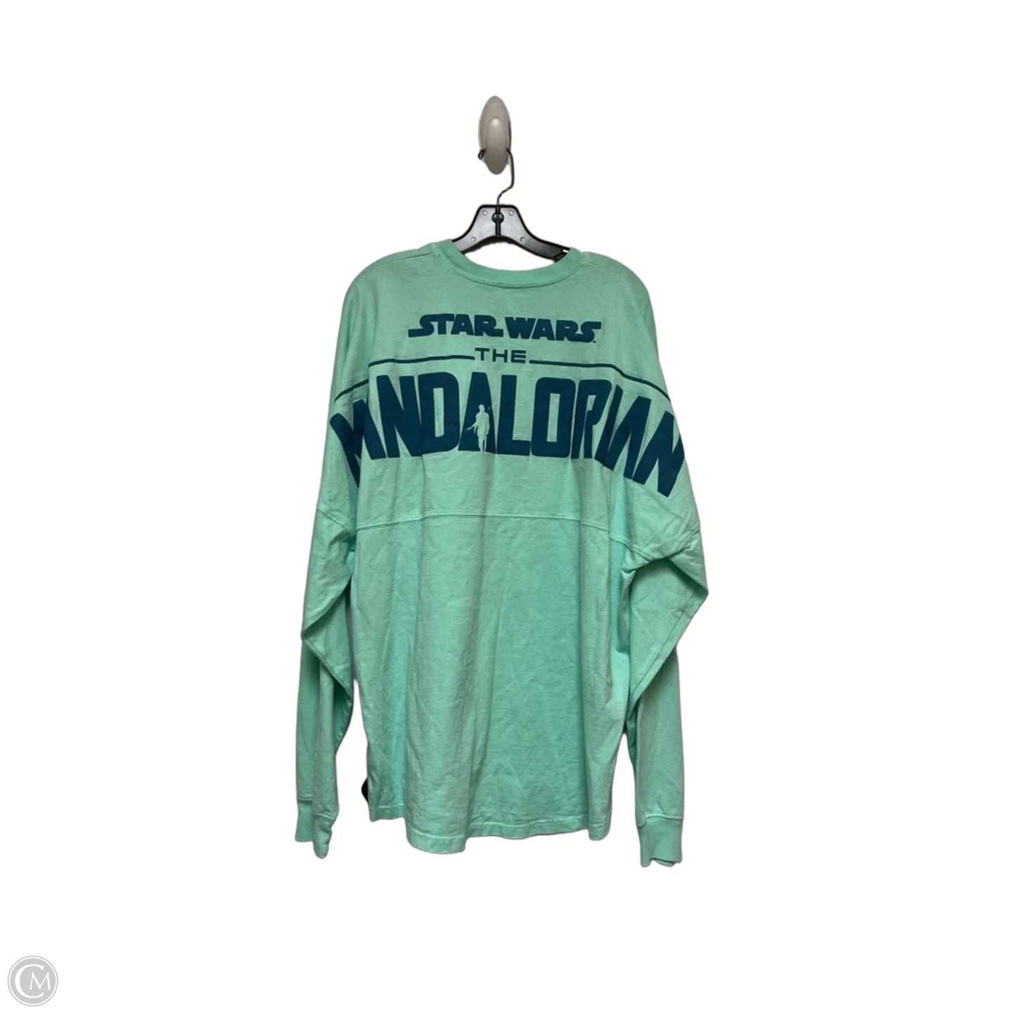 Top Long Sleeve By Disney Store In Green, Size: L