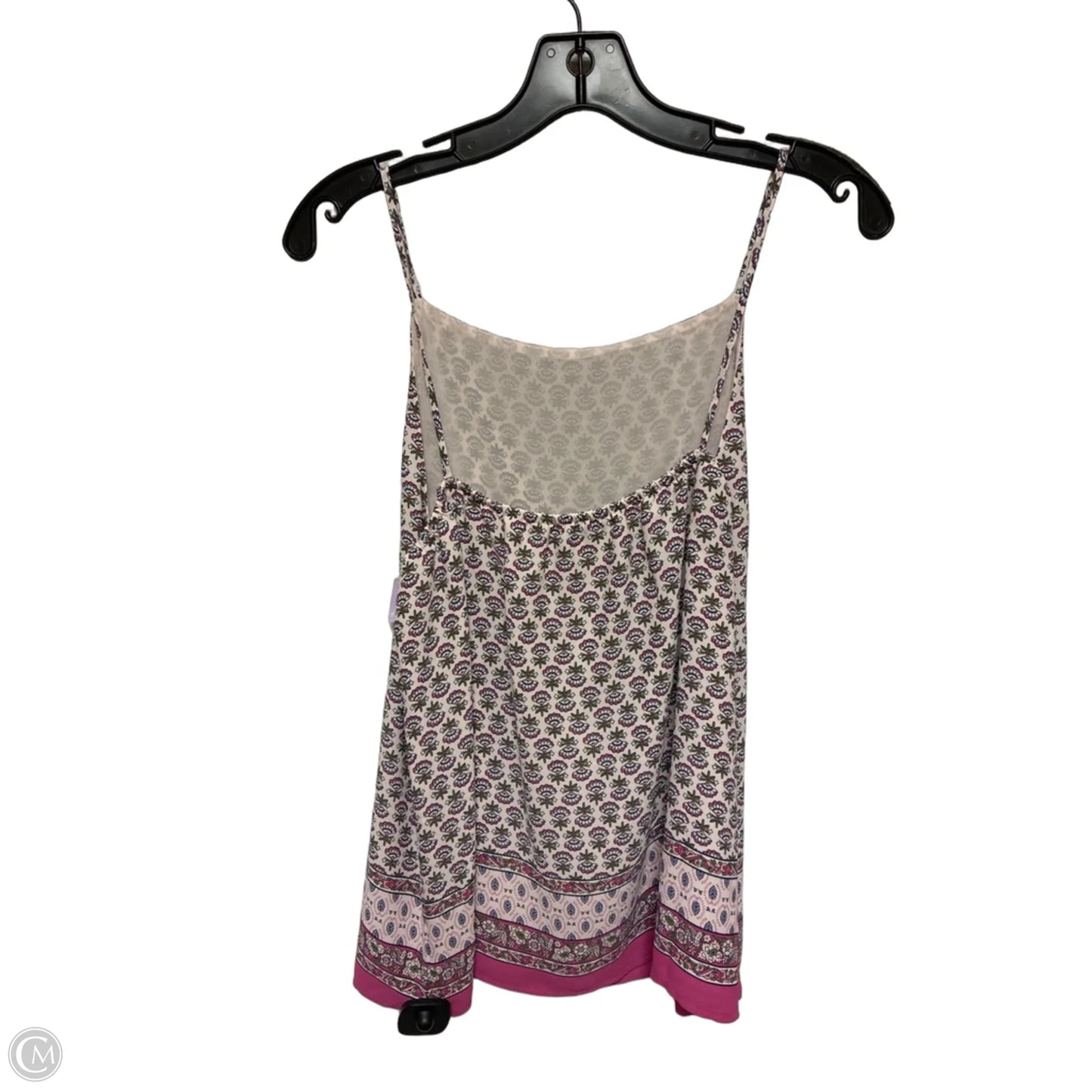 Top Sleeveless By Loft In Floral Print, Size: S