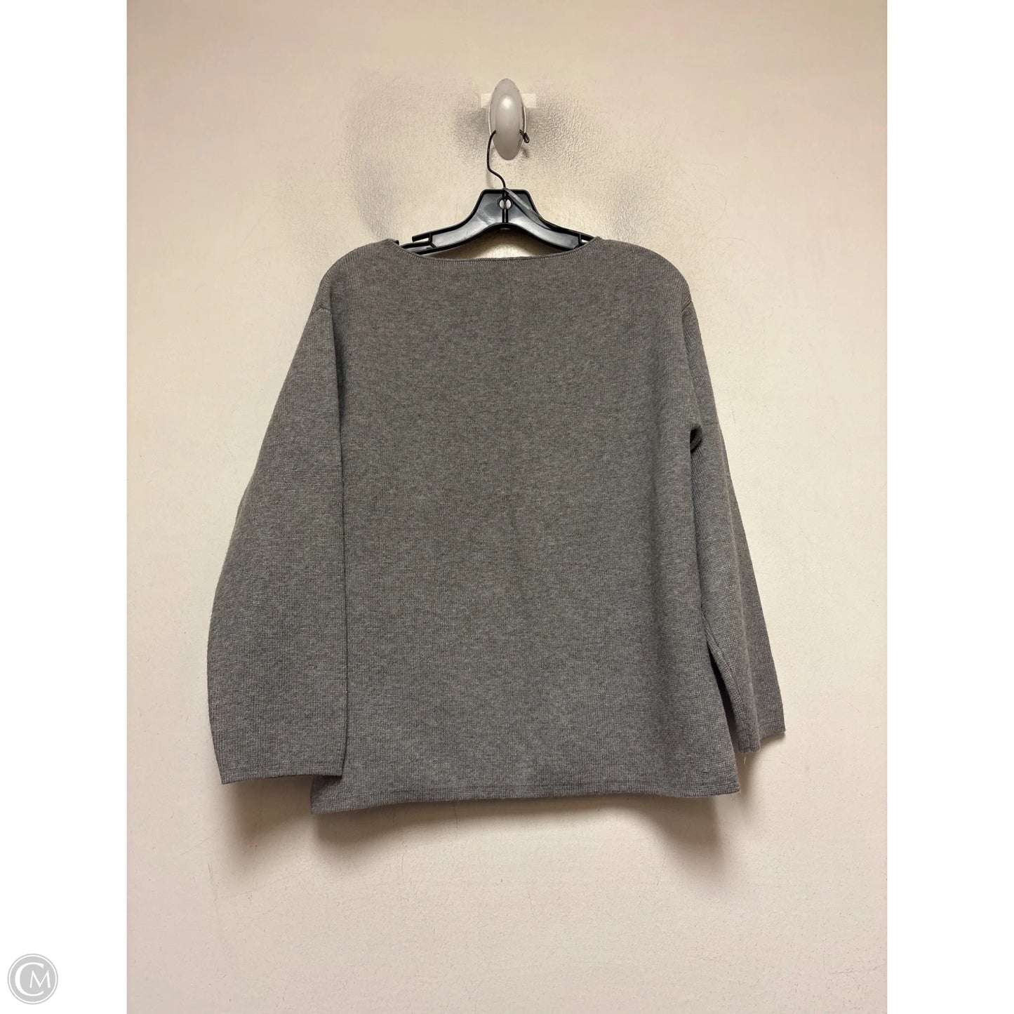 Sweater By Ann Taylor In Grey, Size: Xs