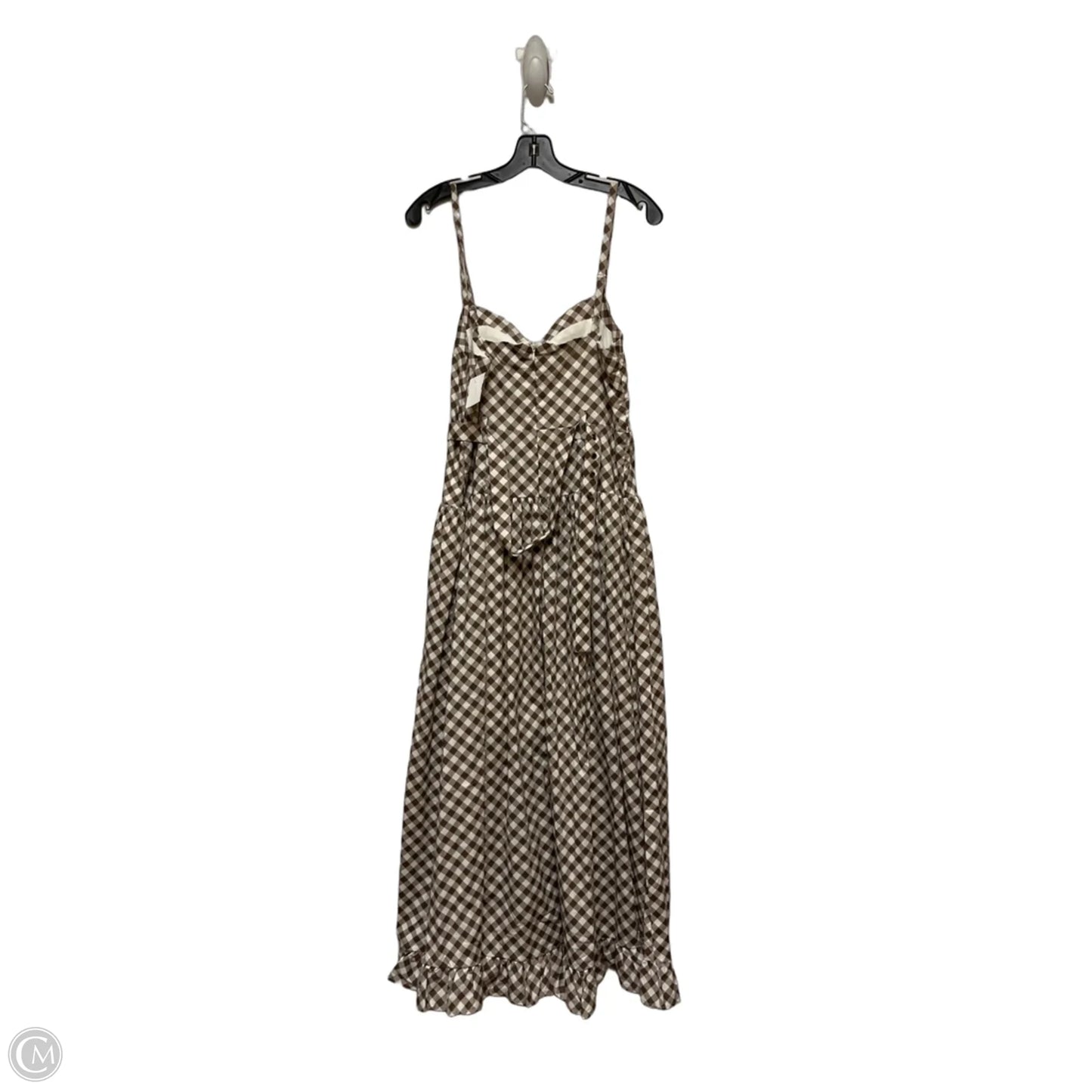 Dress Casual Midi By Rachel Roy In Checkered Pattern, Size: Xl