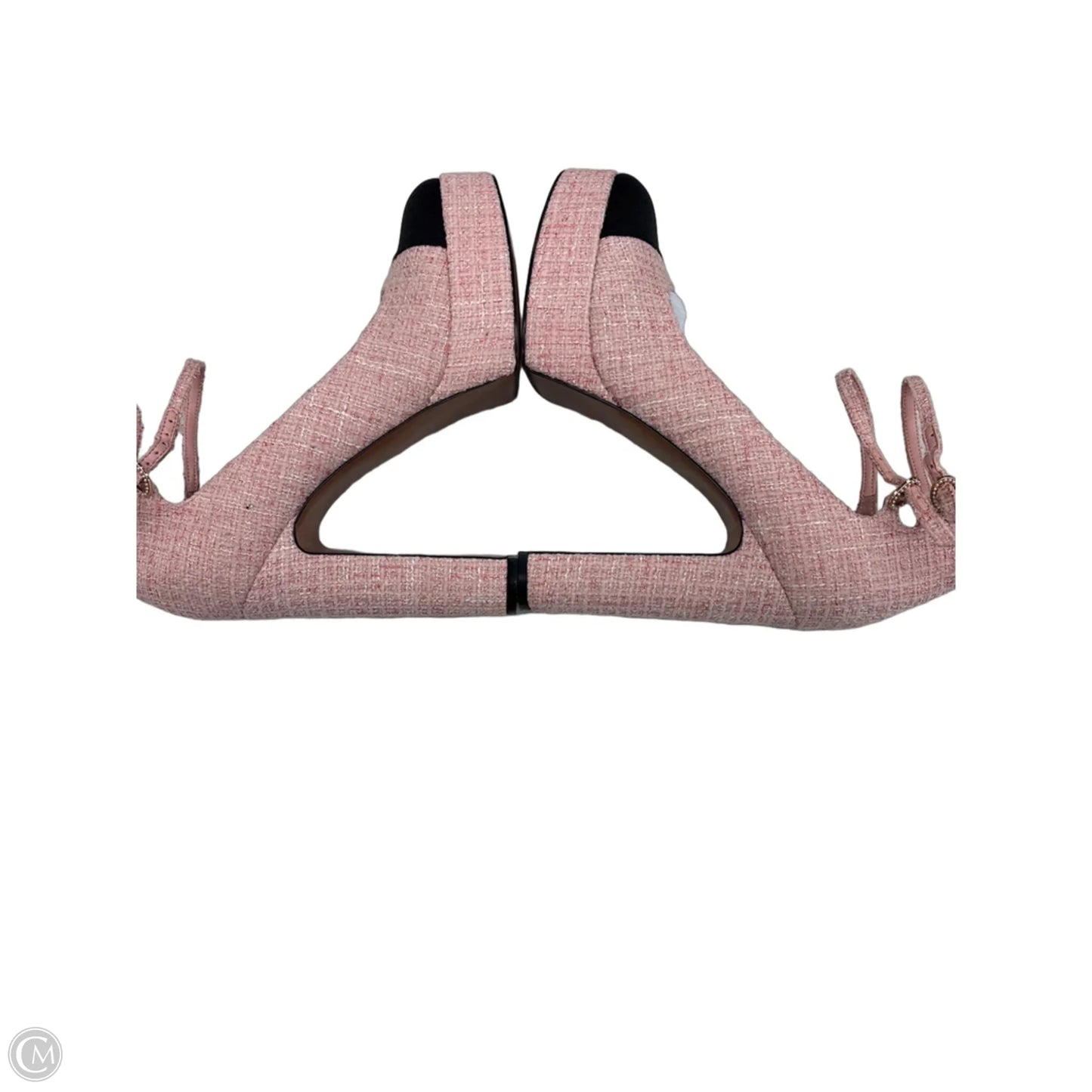 Shoes Heels Block By Steve Madden In Black & Pink, Size: 11
