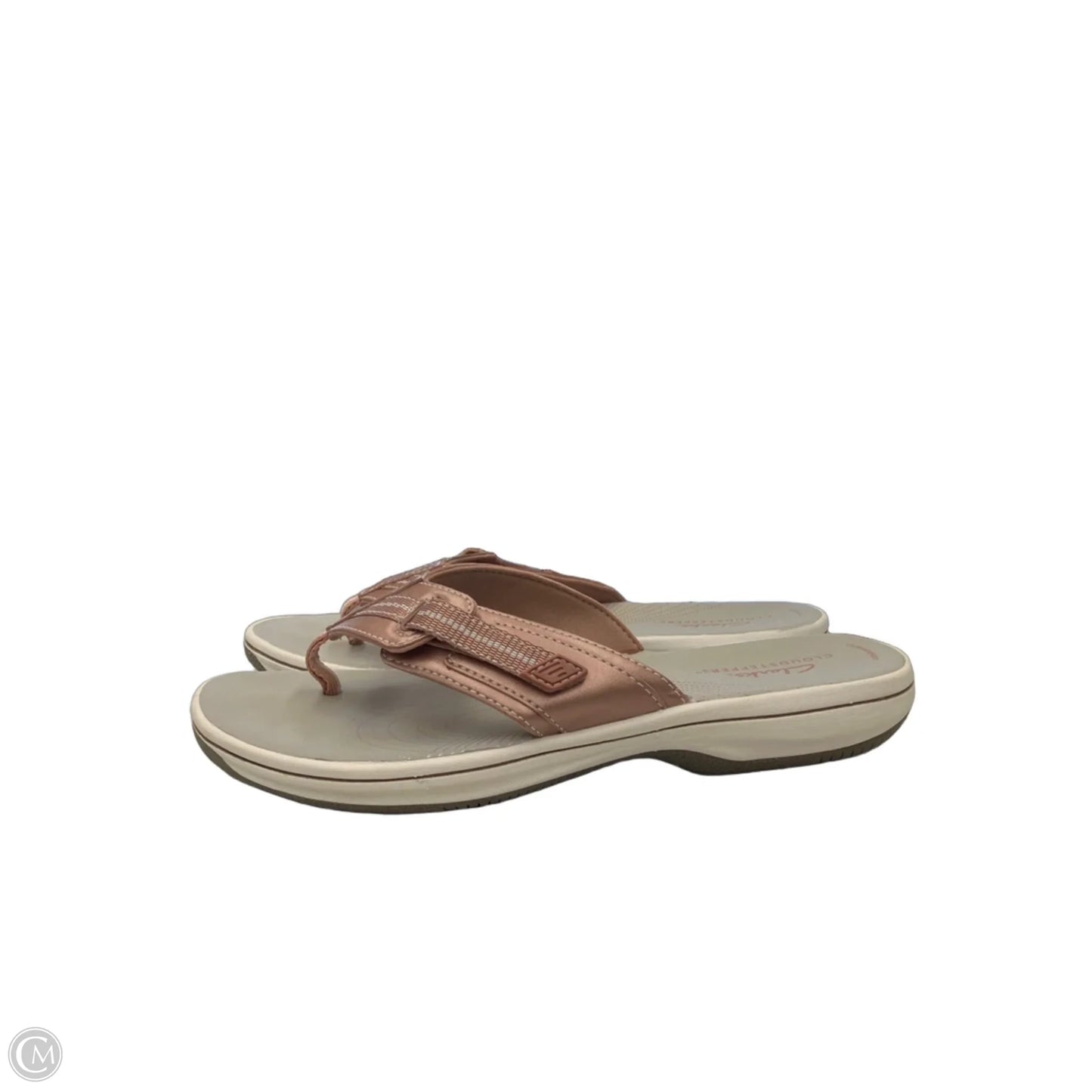 Sandals Flats By Clarks In Pink, Size: 8