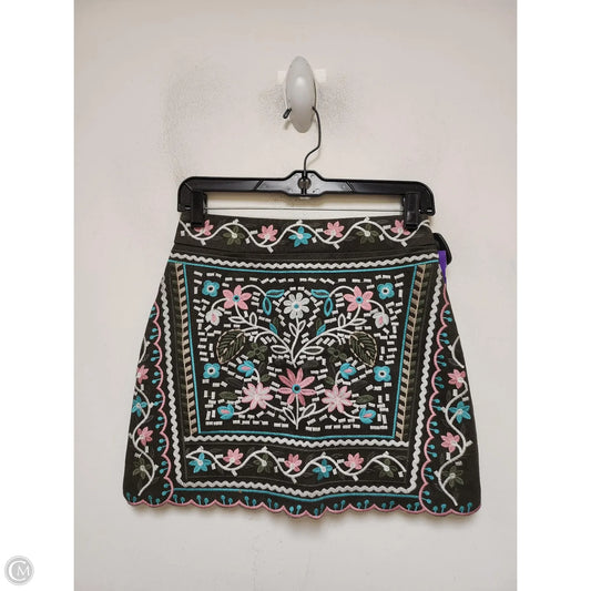 Skirt Mini & Short By Mi Ami In Green, Size: Xs