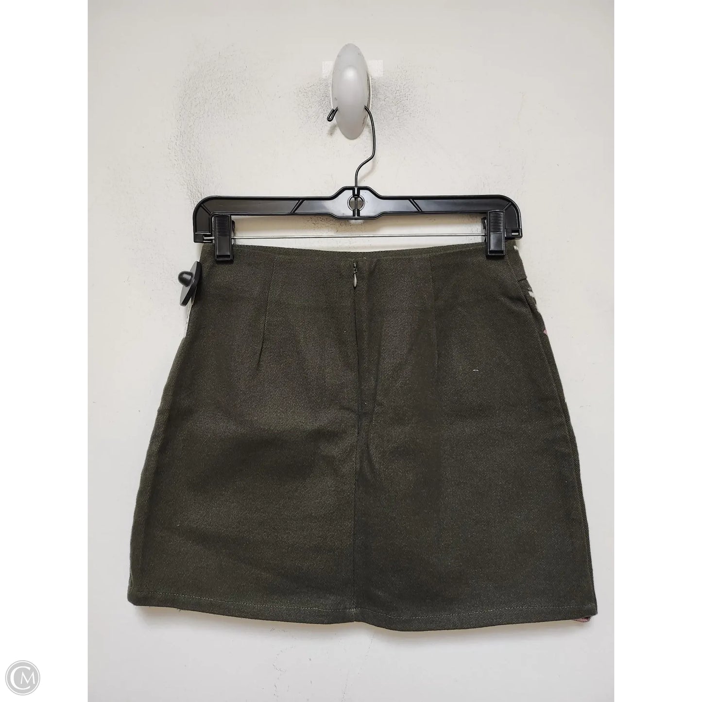 Skirt Mini & Short By Mi Ami In Green, Size: Xs