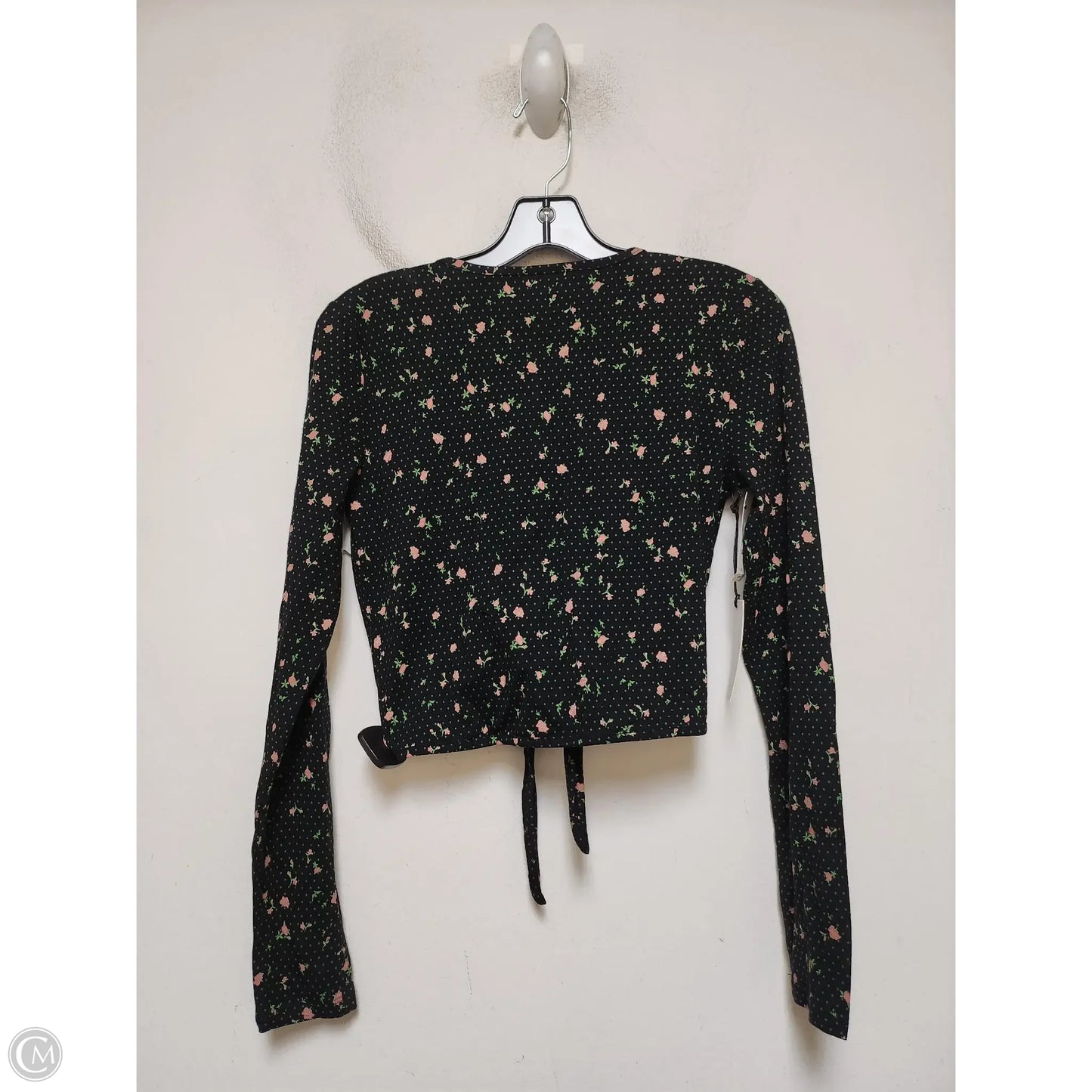 Top Long Sleeve By Aritzia In Floral Print, Size: S