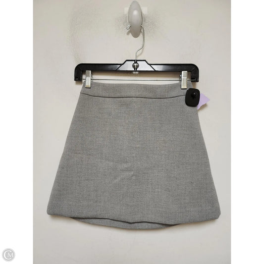 Skirt Mini & Short By Express In Grey, Size: 0