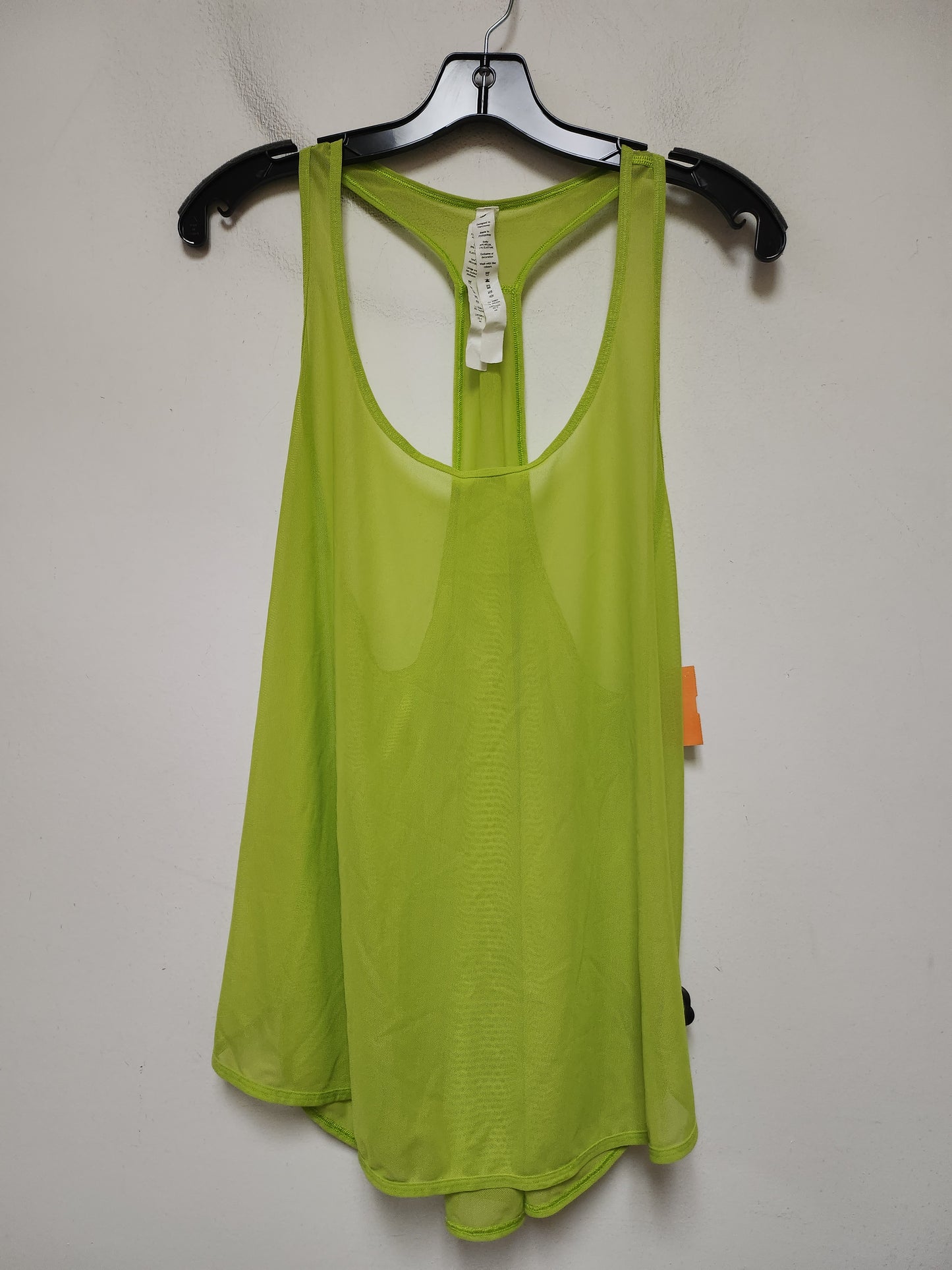 Athletic Tank Top By Lululemon In Green, Size: L