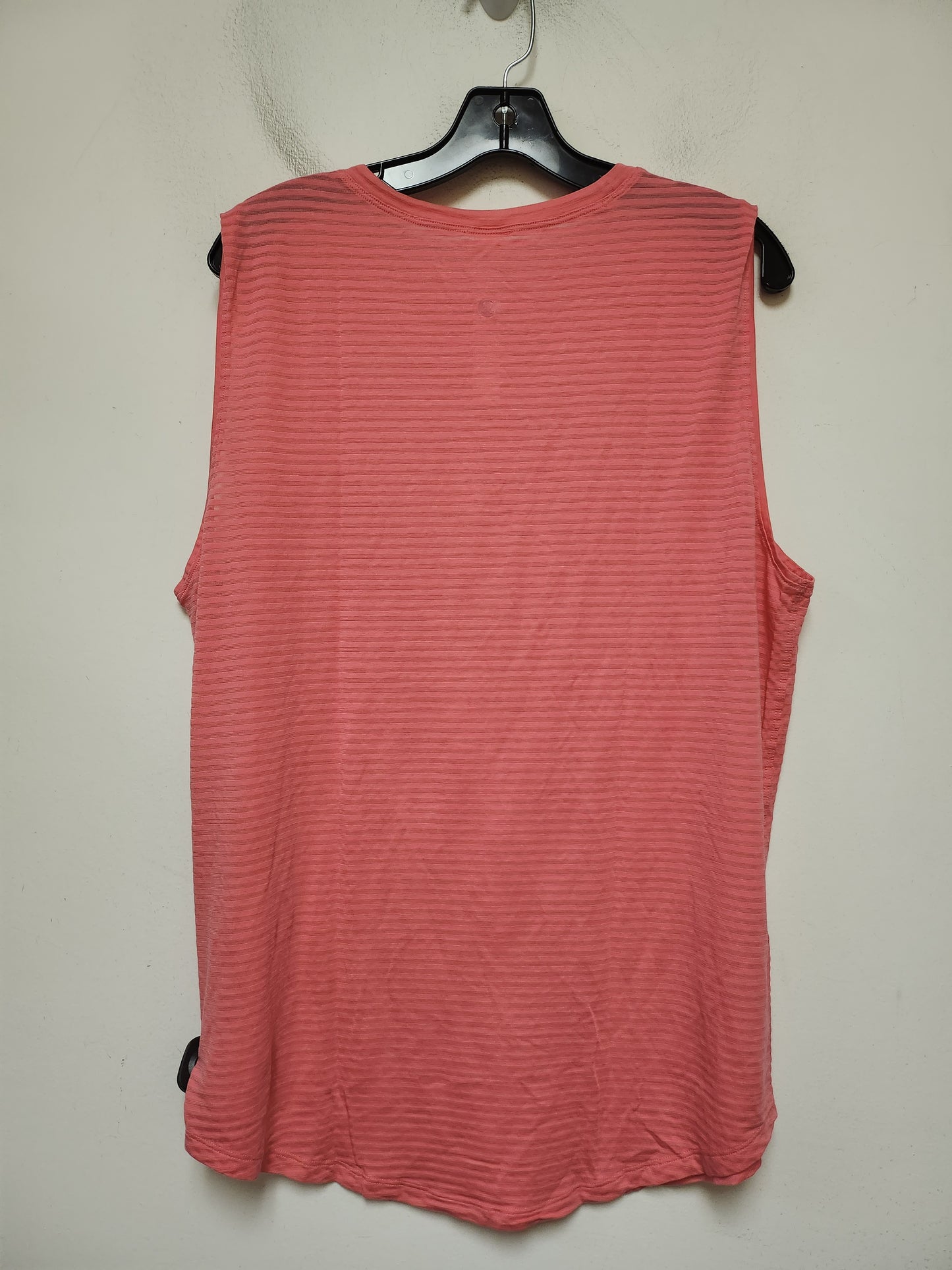 Athletic Tank Top By Lululemon In Pink, Size: L
