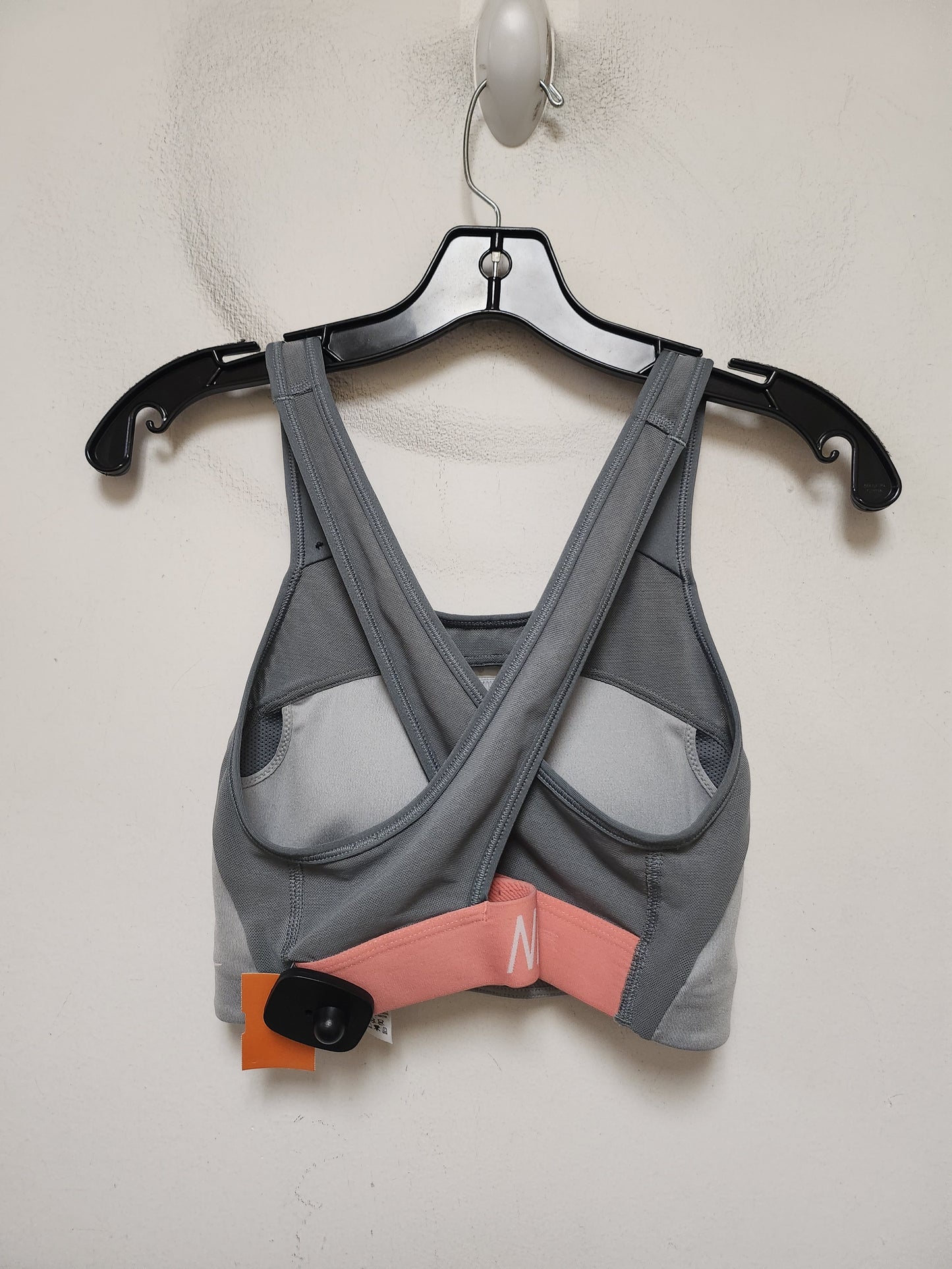 Athletic Bra By Nike Apparel In Grey, Size: M