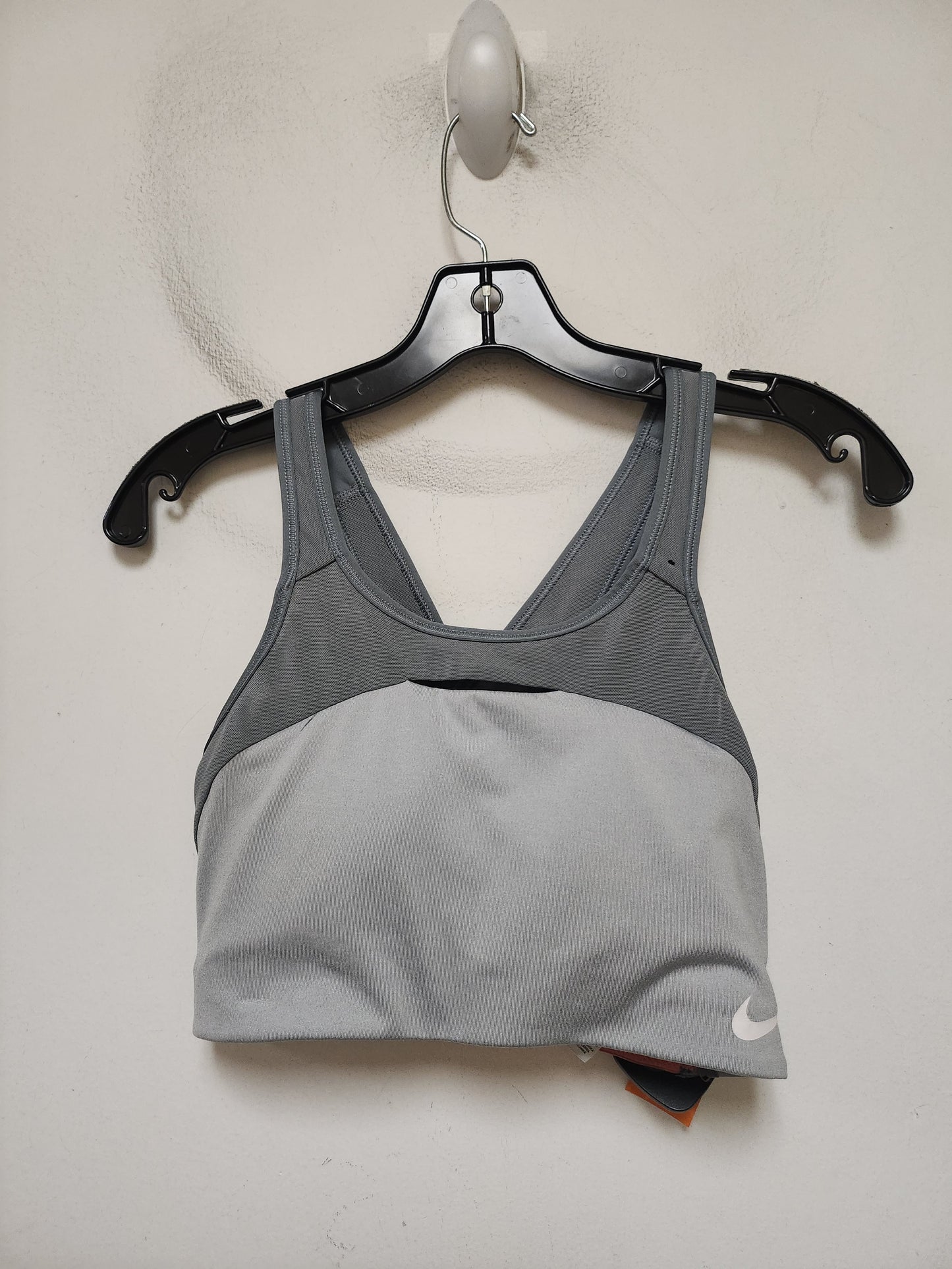 Athletic Bra By Nike Apparel In Grey, Size: M
