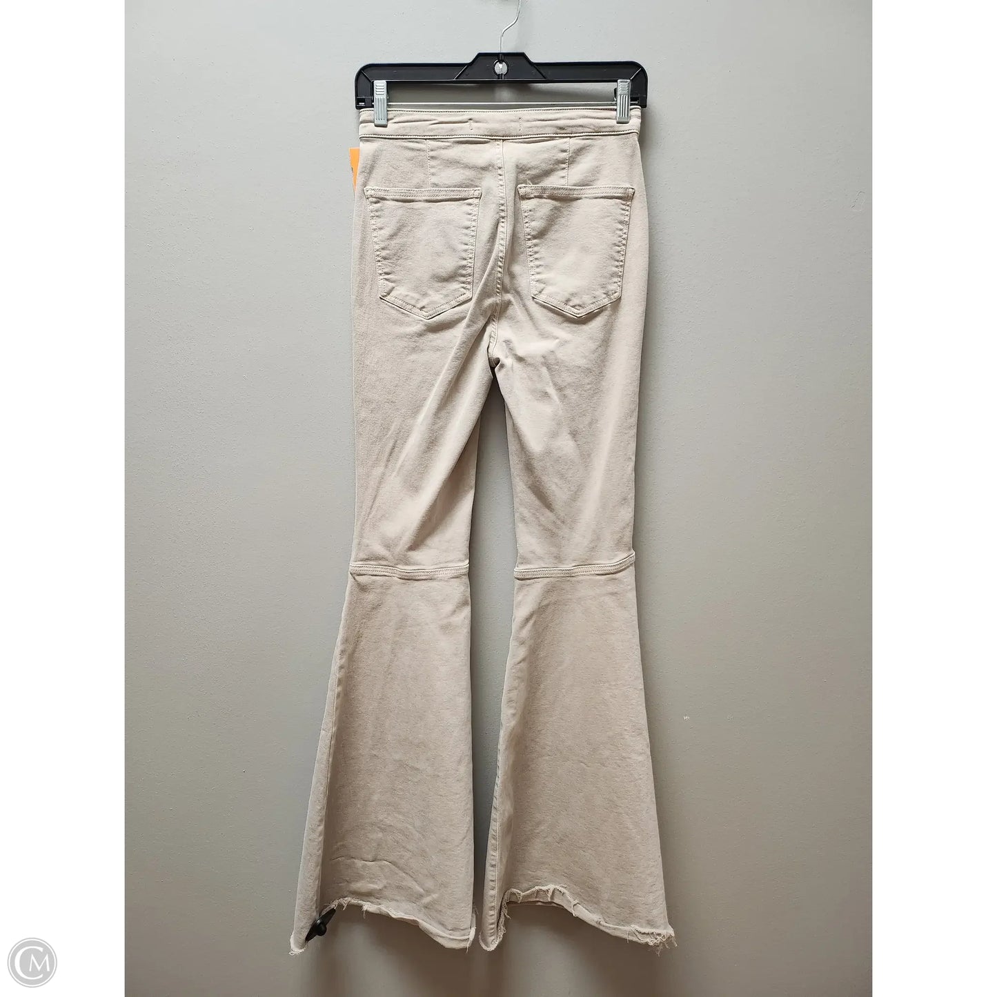 Jeans Flared By Free People In Tan, Size: 4