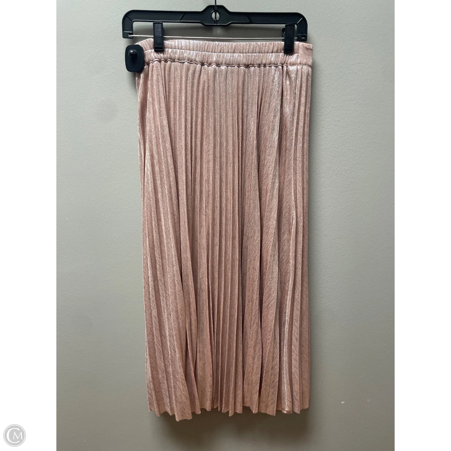 Skirt Midi By Skies Are Blue In Rose Gold, Size: 6