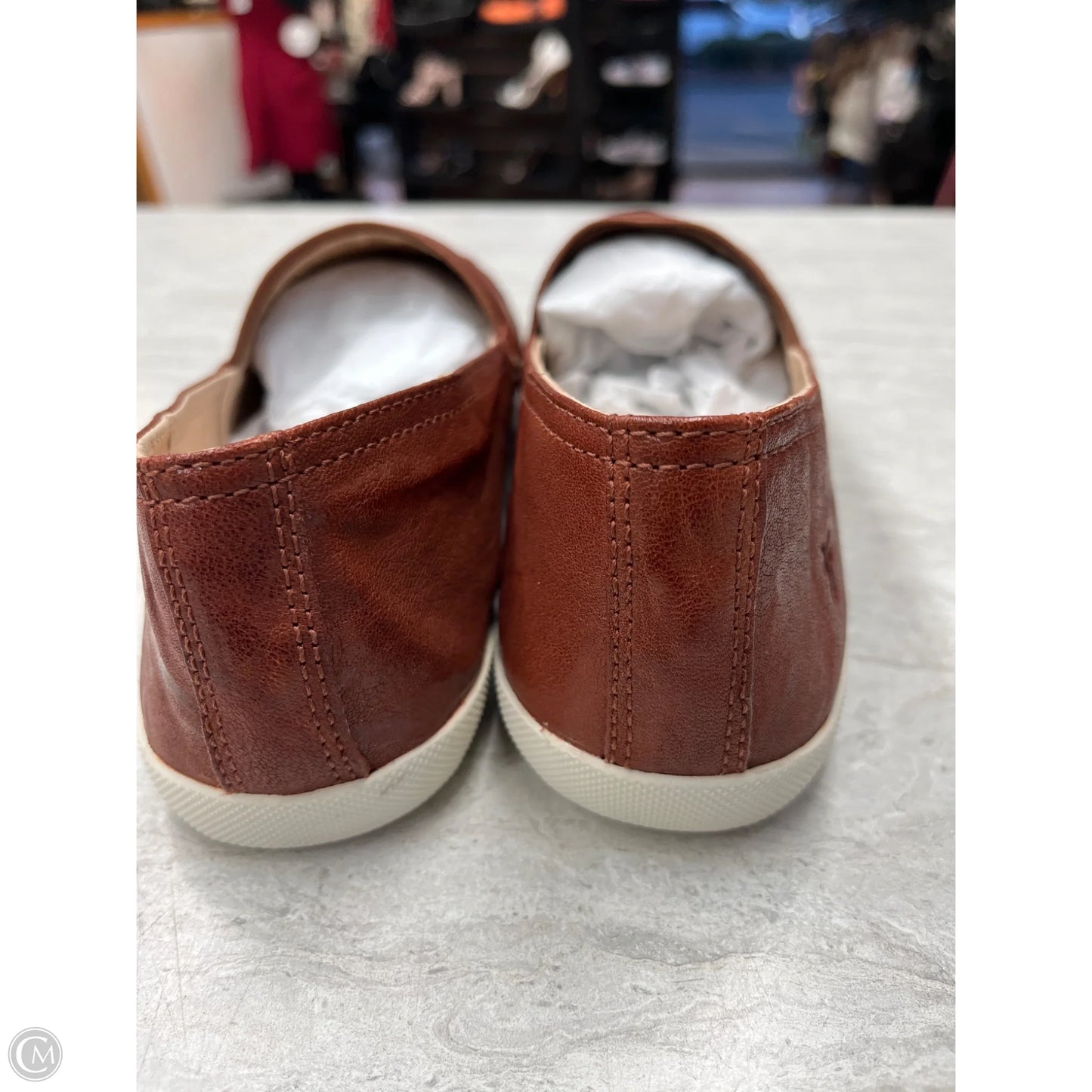 Shoes Designer By Frye In Brown, Size: 8.5