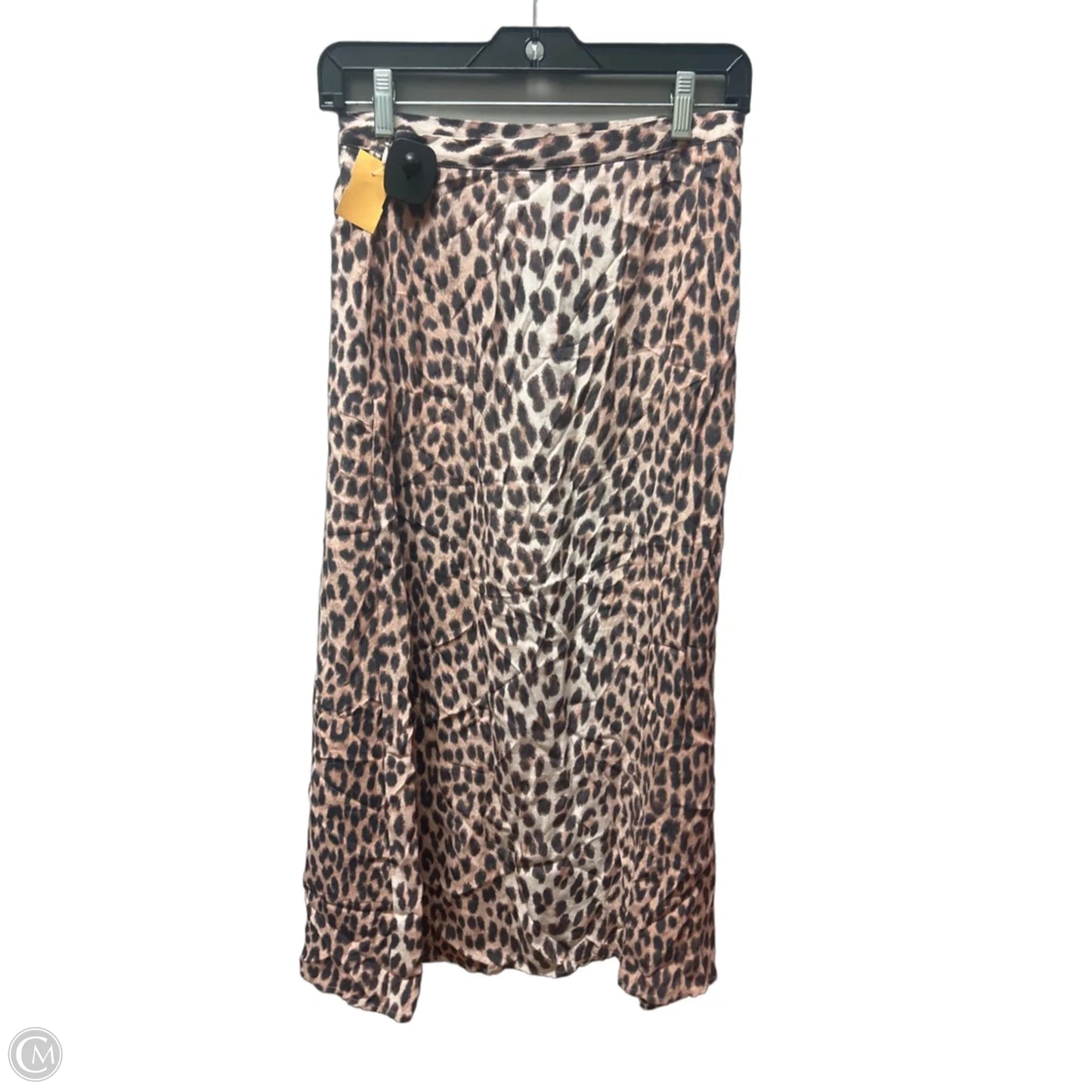 Skirt Midi By H&m In Animal Print, Size: 4