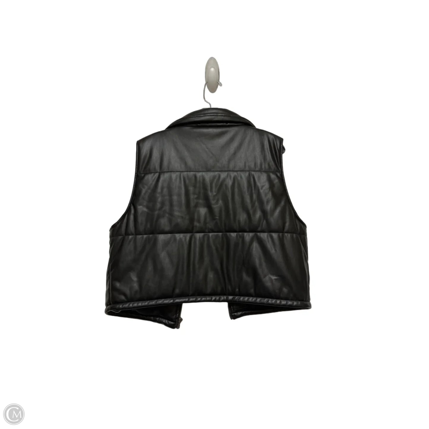 Vest Other By Anthropologie In Black, Size: M