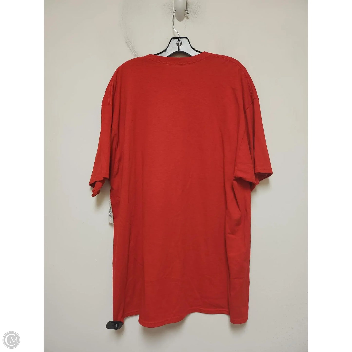 Top Short Sleeve By Walt Disney In Red, Size: 2x
