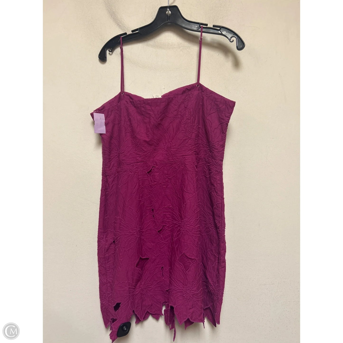 Dress Casual Short By H&m In Purple, Size: M