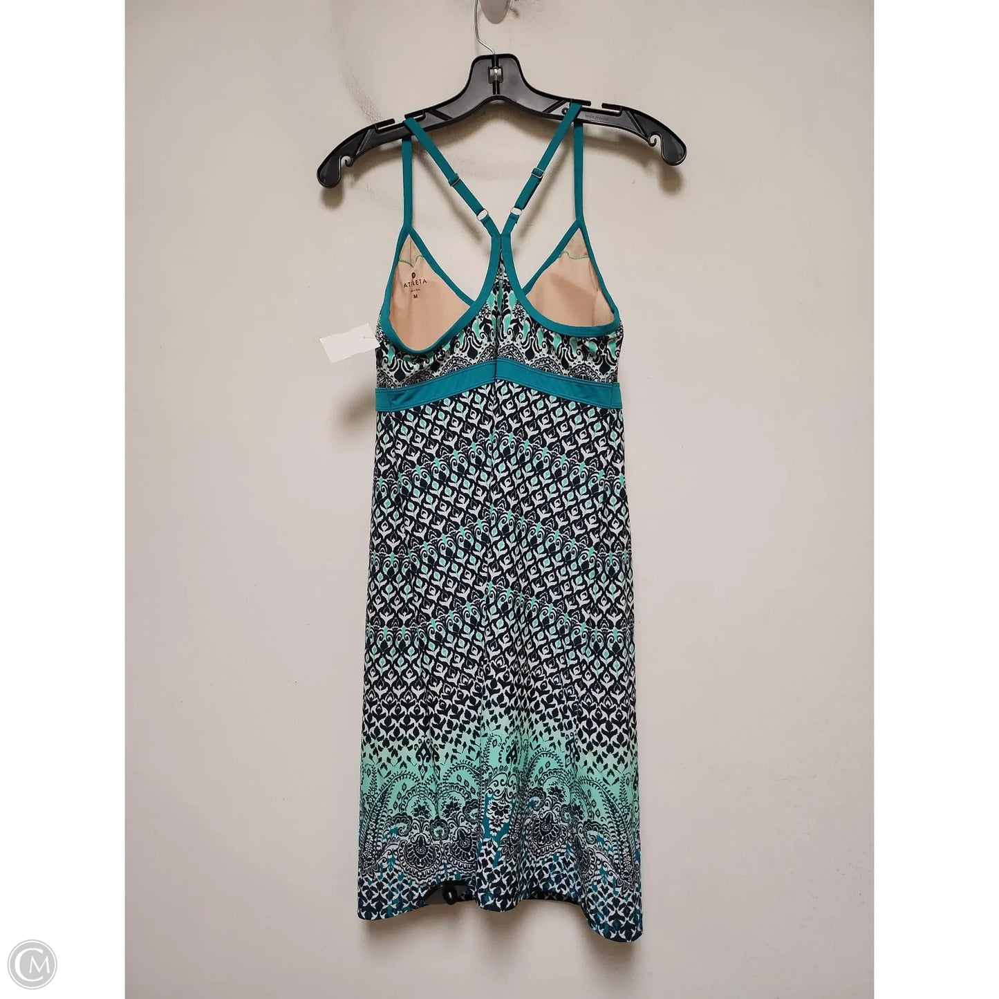 Athletic Dress By Athleta In Green, Size: M