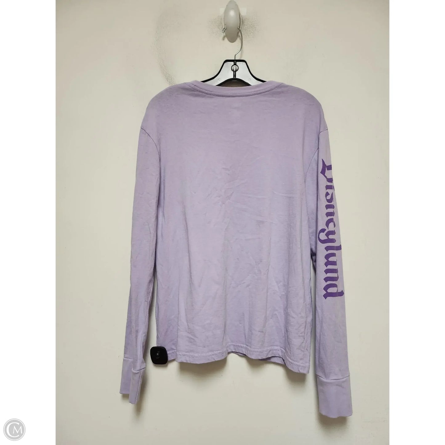 Top Long Sleeve By Walt Disney In Purple, Size: Xs