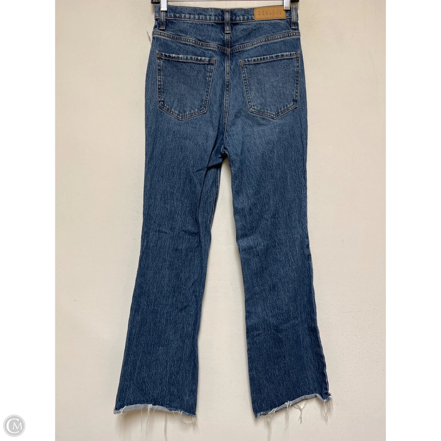 Jeans Boot Cut By Pacsun In Blue Denim, Size: 4