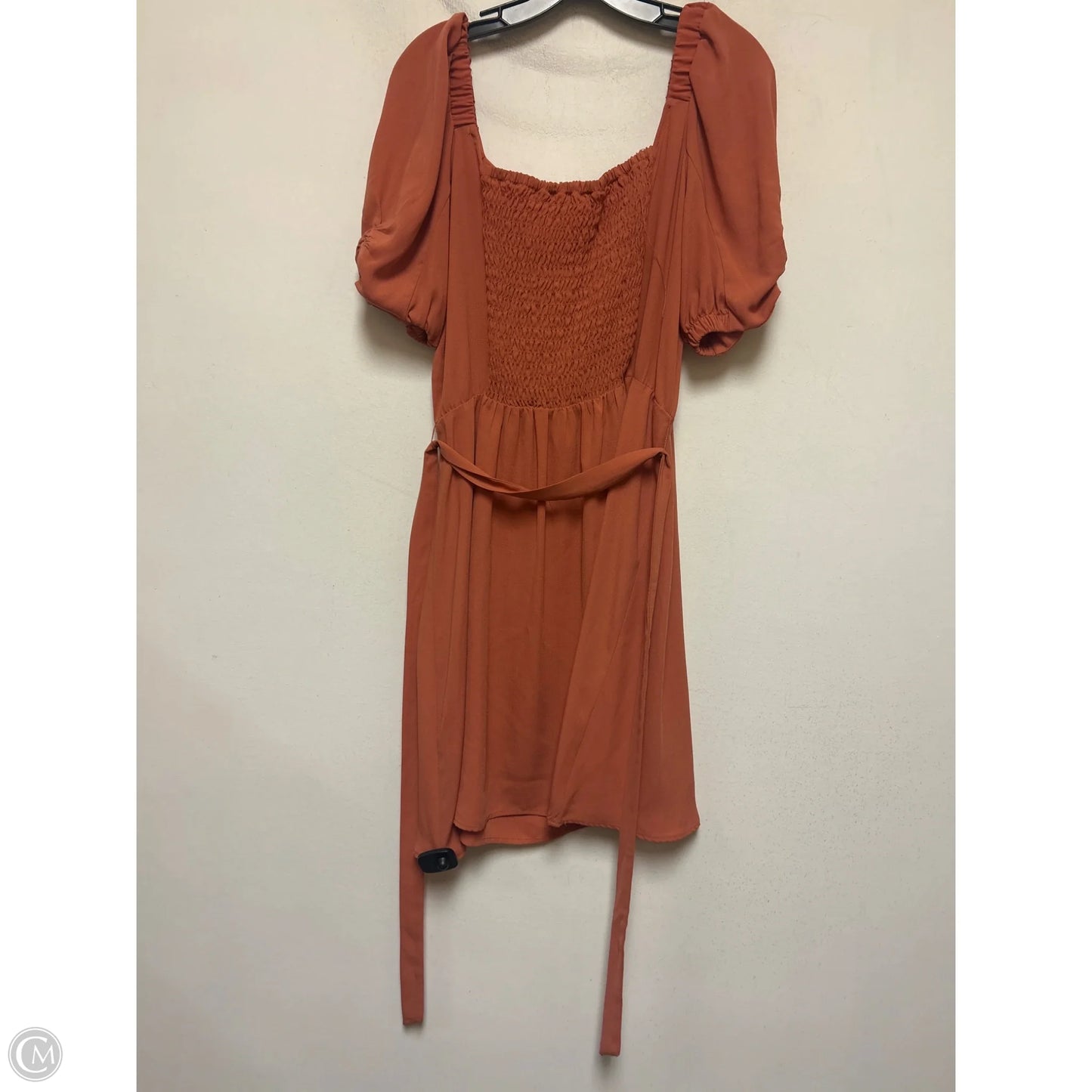 Dress Casual Short By Lc Lauren Conrad In Orange, Size: L