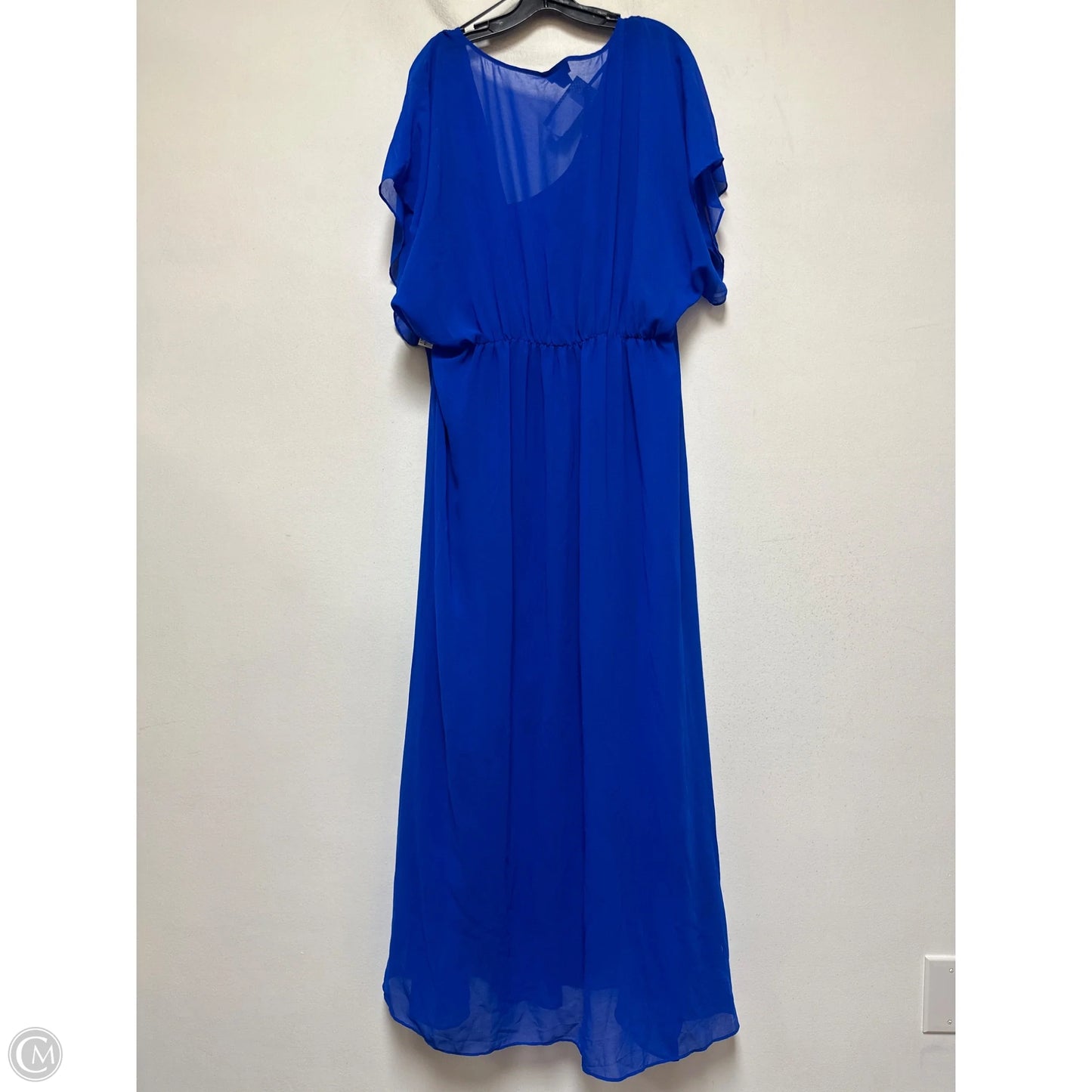 Dress Casual Maxi By City Chic In Blue, Size: Xl
