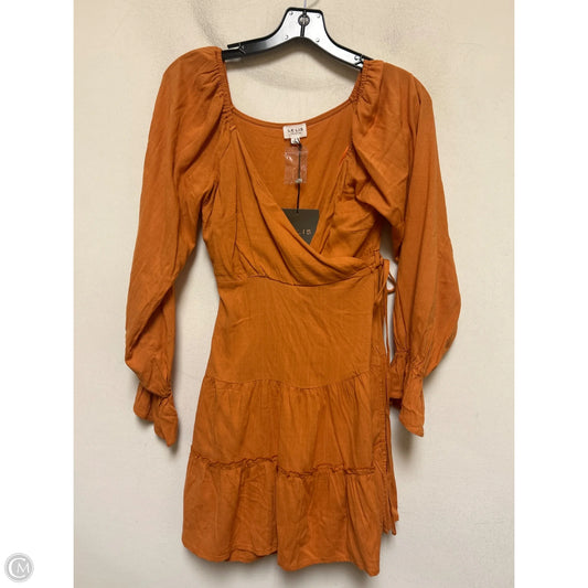 Dress Casual Short By Le Lis In Orange, Size: S
