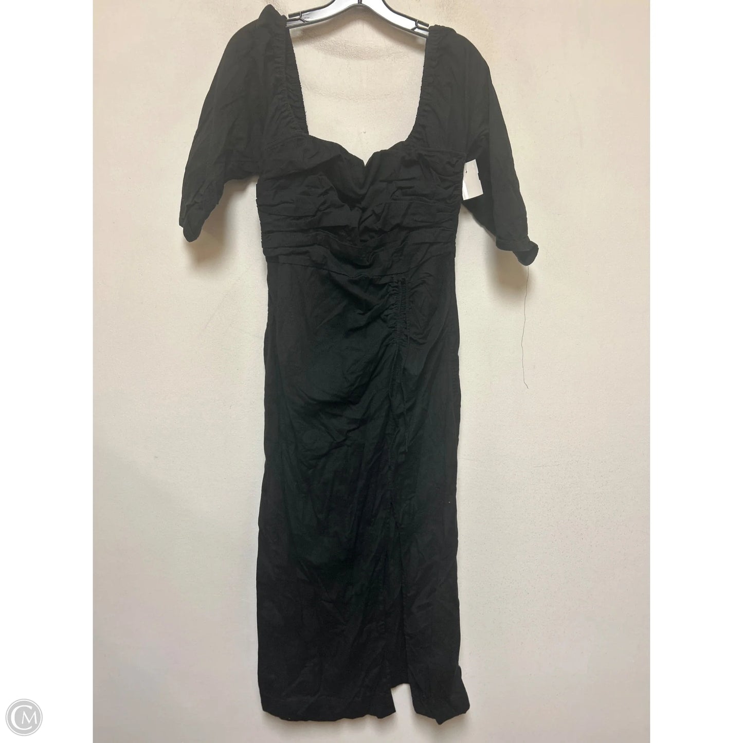 Dress Casual Maxi By Free People In Black, Size: L