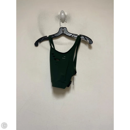 Athletic Bra By Alo In Green, Size: S