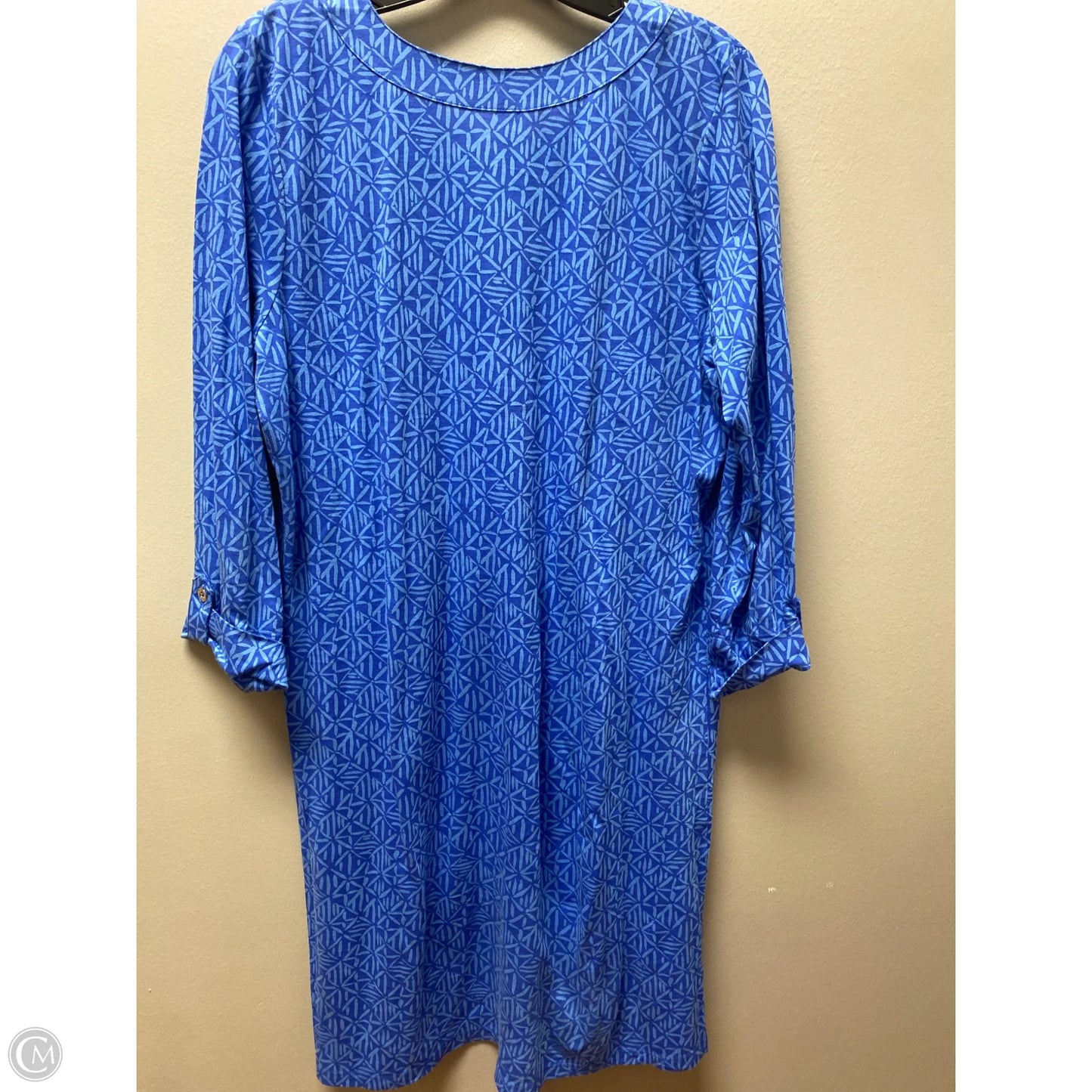 Dress Designer By Lilly Pulitzer In Blue, Size: L