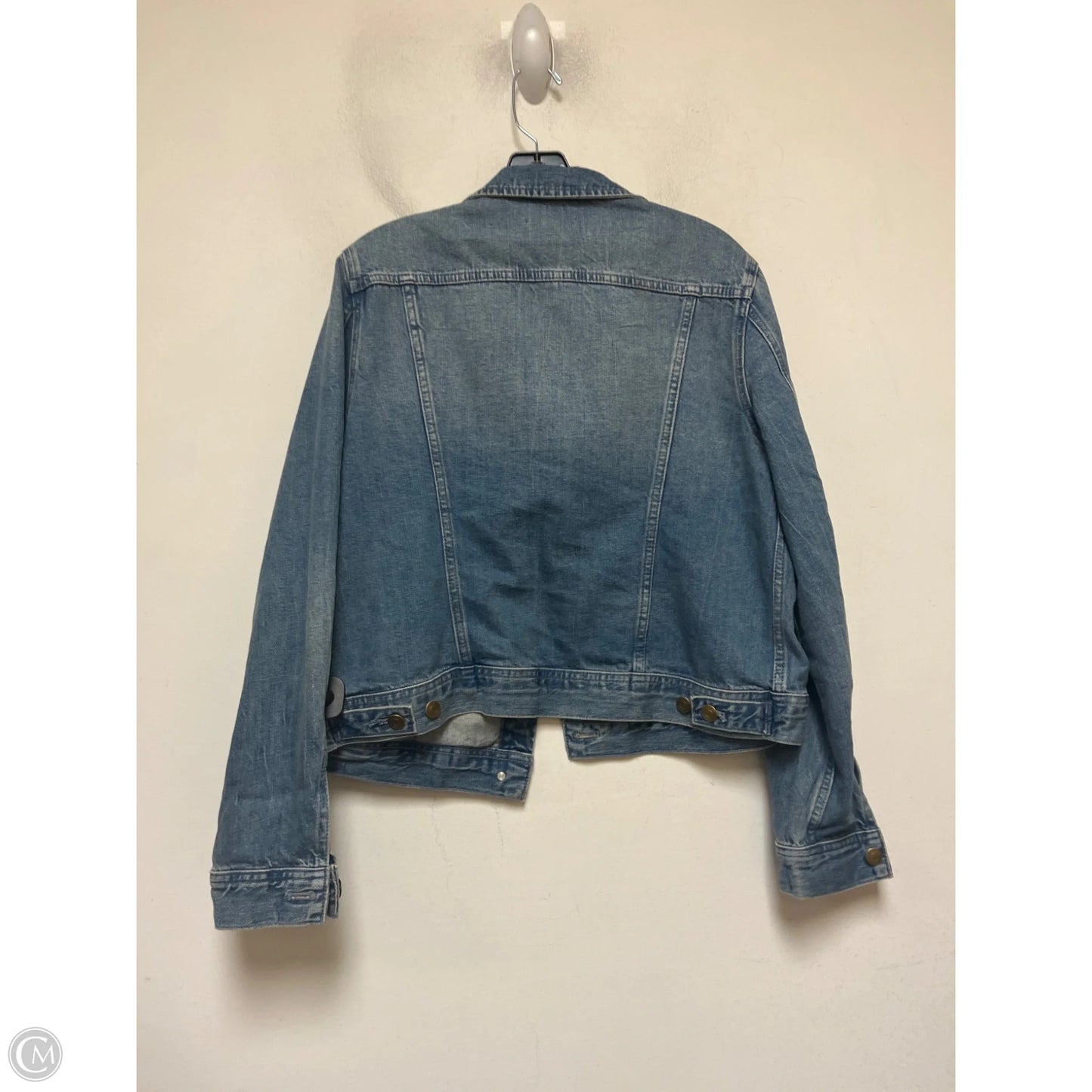 Jacket Denim By J. Crew In Blue Denim, Size: L