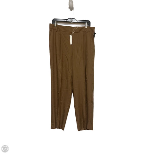 Pants Wide Leg By Vince In Brown, Size: 12