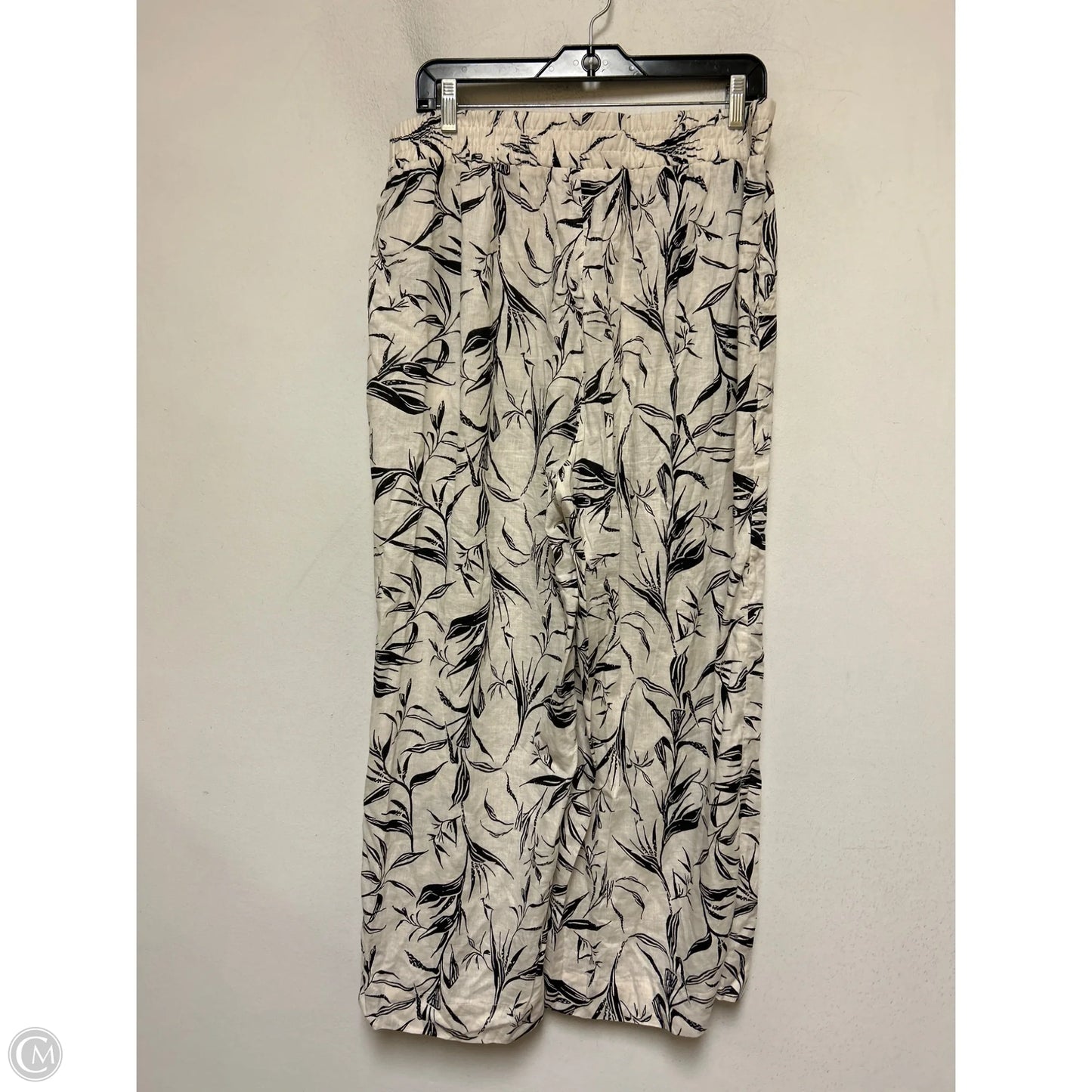 Pants Wide Leg By Rachel Zoe In Black & Cream, Size: 16