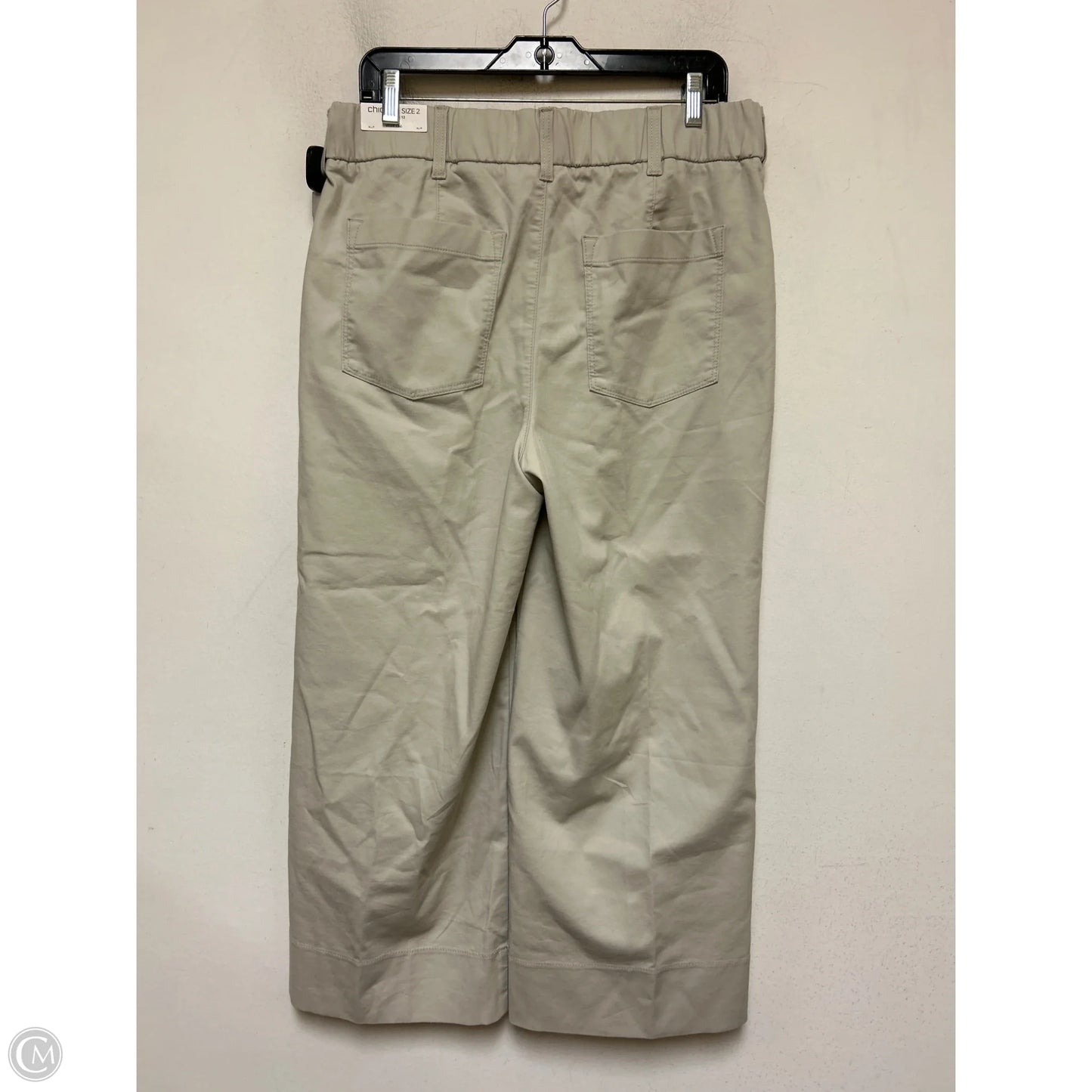 Pants Wide Leg By Chicos In Tan, Size: 12