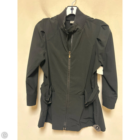 Athletic Jacket By Zenergy By Chicos In Black, Size: M